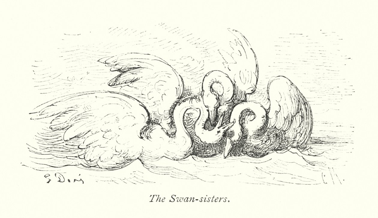 The Swan Sisters by Gustave Dore