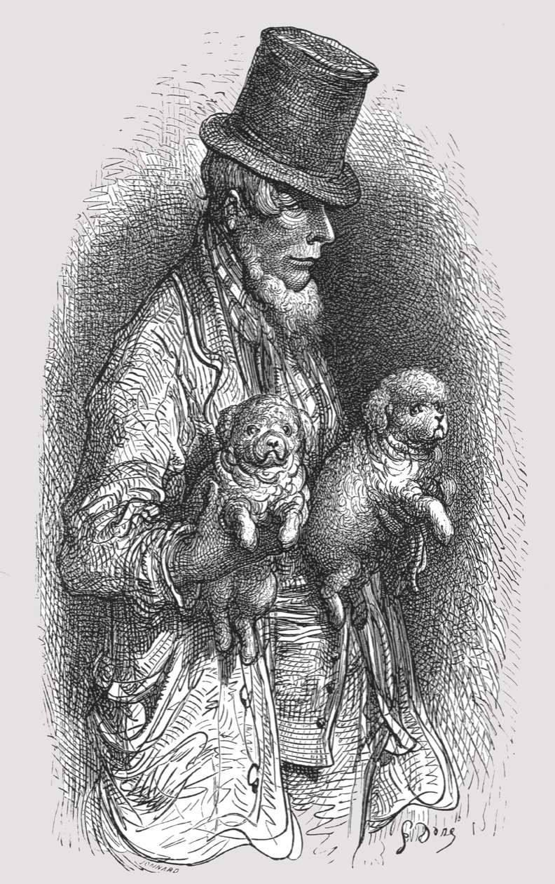The West End Dog Fancier by Gustave Dore