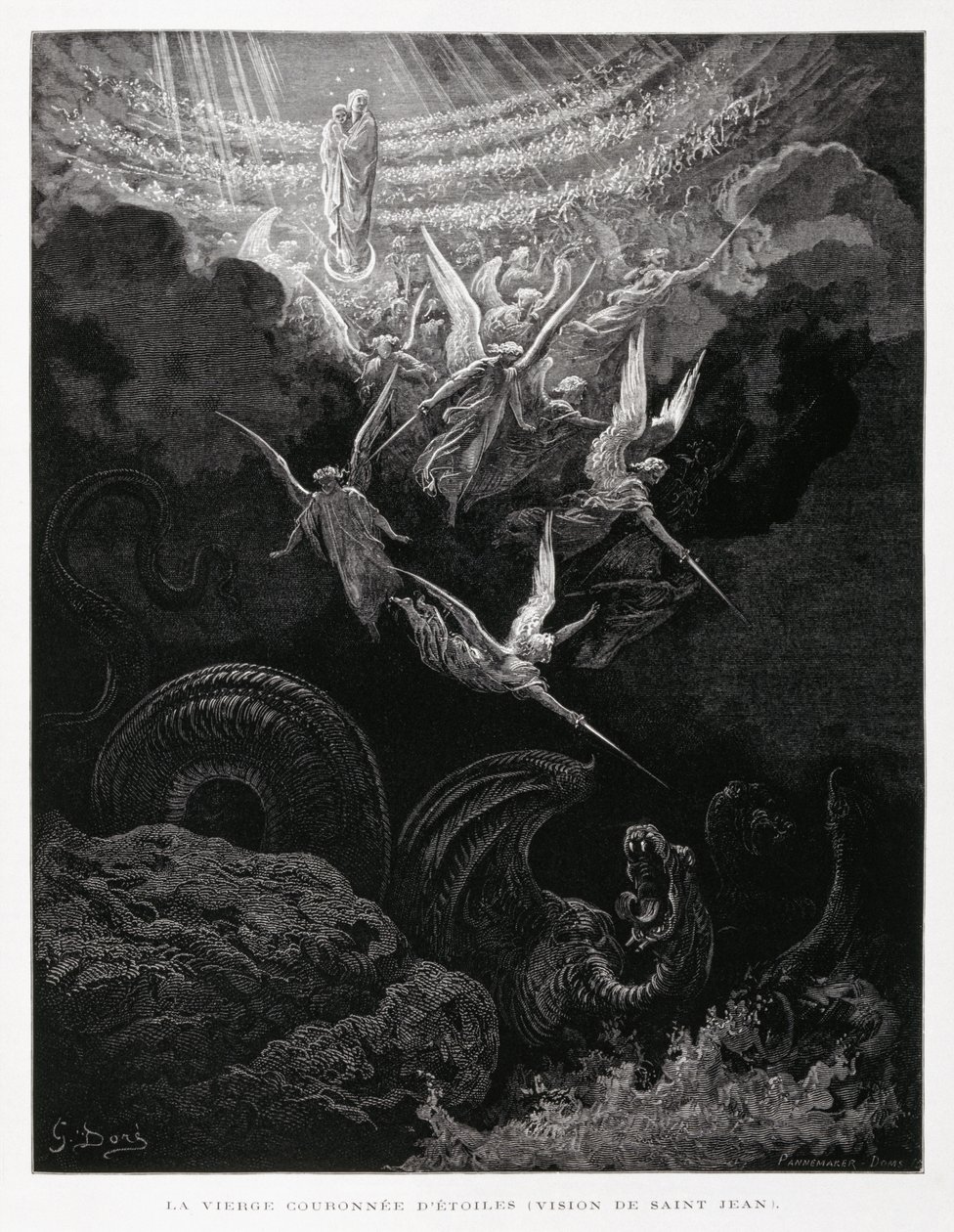 The Coronation of the Virgin by Gustave Dore