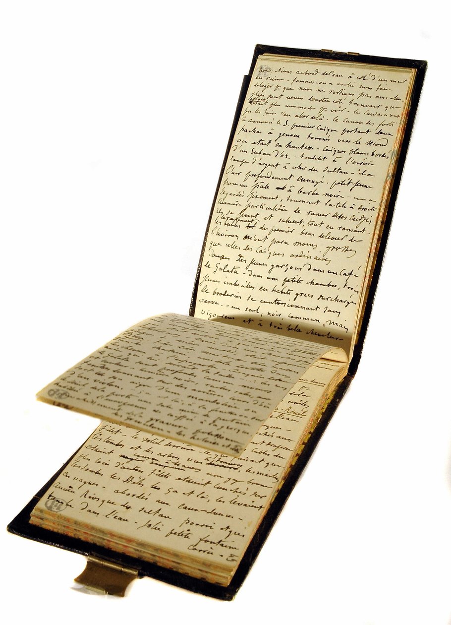 Travel book of Gustave Flaubert (1821-1880), French writer by Gustave Flaubert