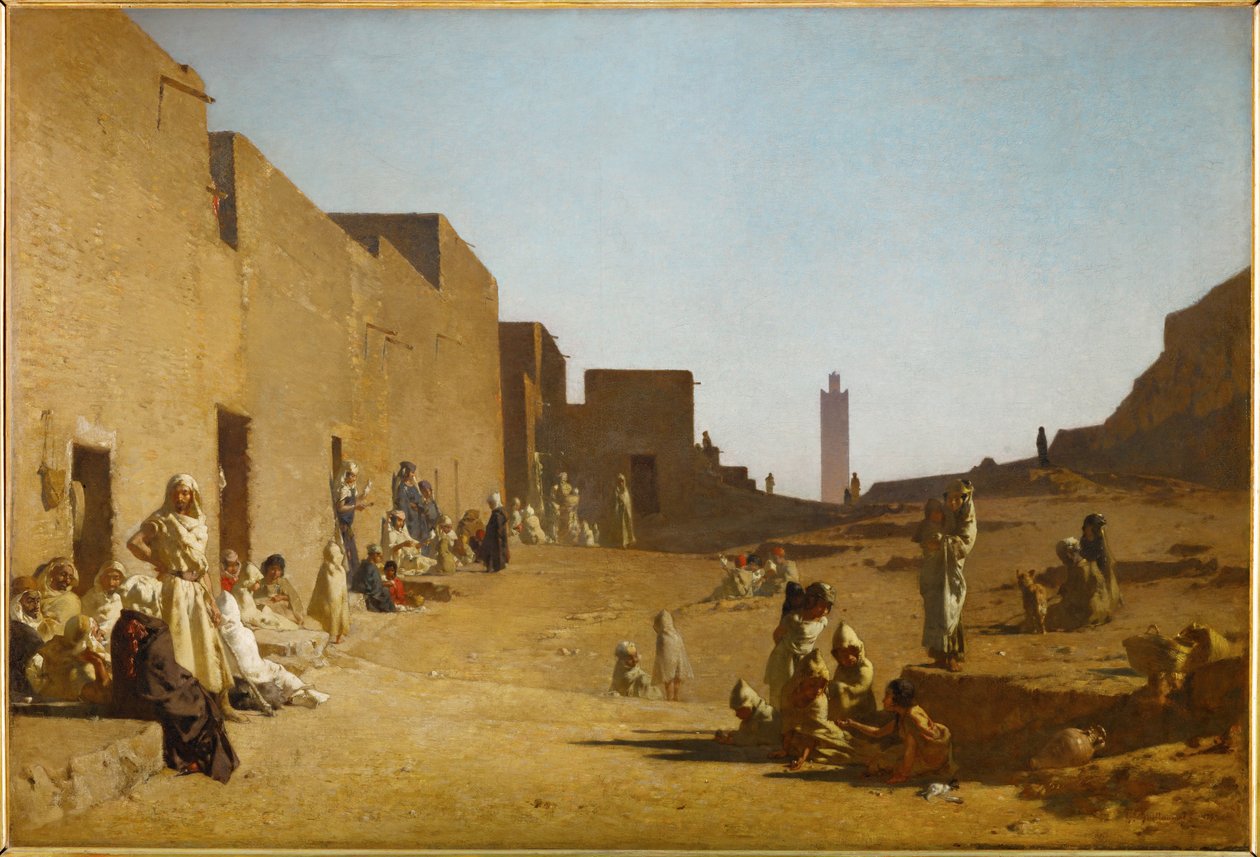 Laghouat, Sahara, Algeria by Gustave Guillaumet