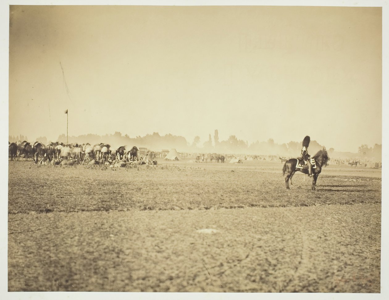 Untitled [Cavalry] by Gustave Le Gray