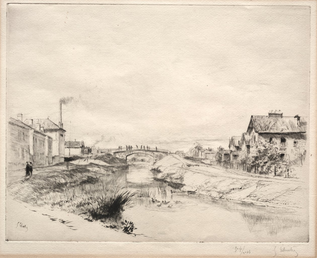 Industrial Section, Troyes by Gustave Leheutre