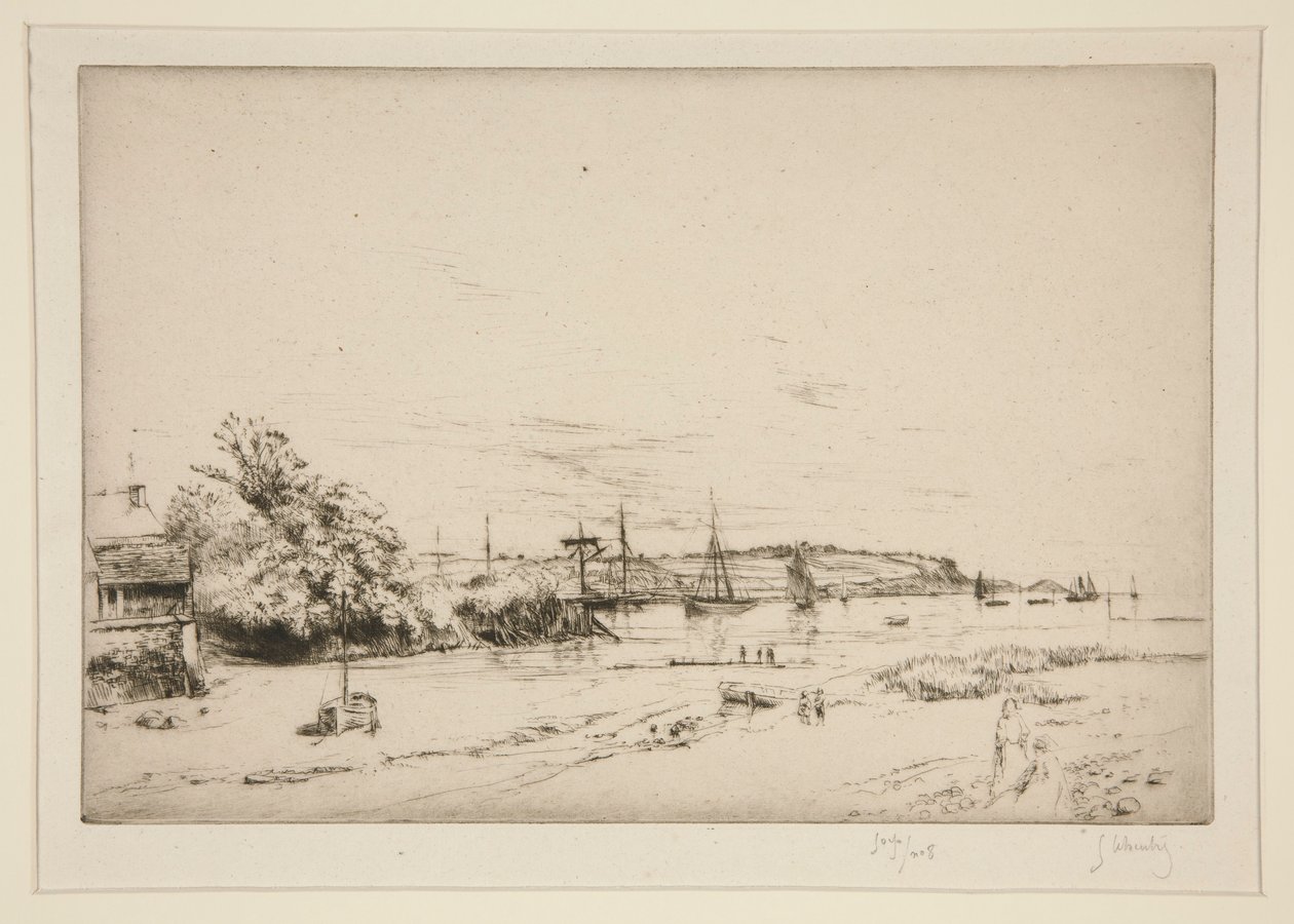 La Pointe de Guilben, Paimpol by Gustave Leheutre
