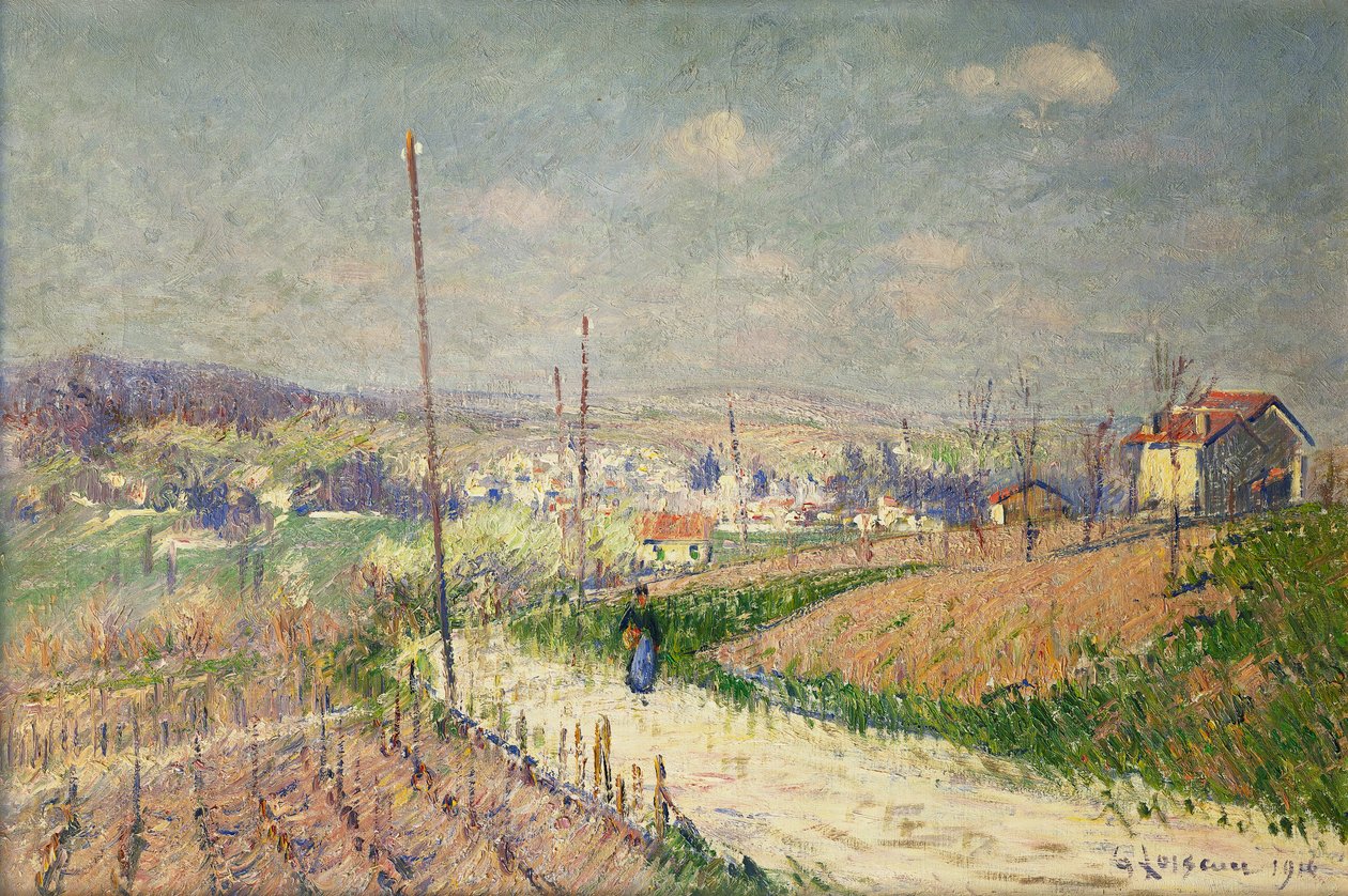 Spring in Ile de France, 1916 by Gustave Loiseau