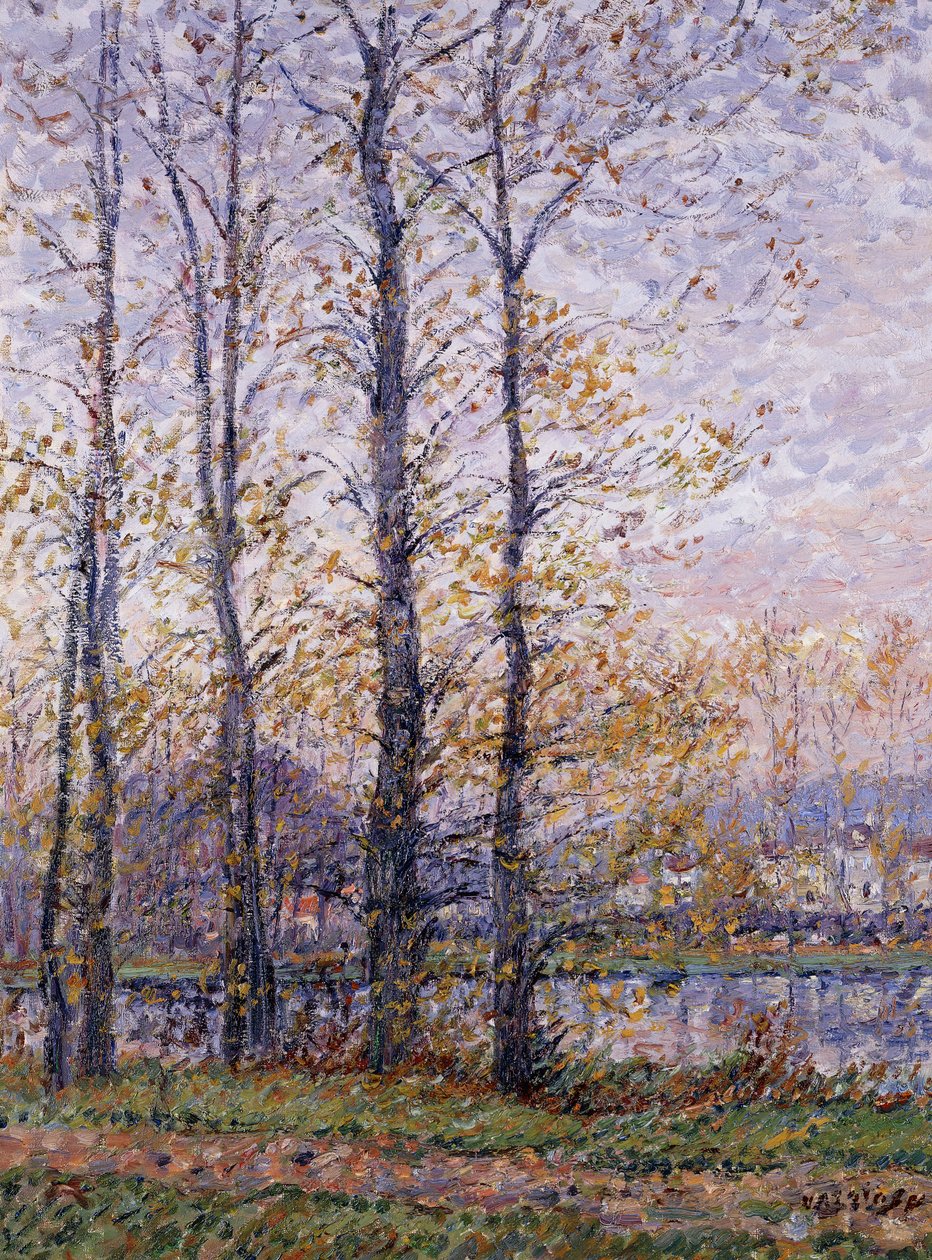 The Banks of the Oise at Precy by Gustave Loiseau