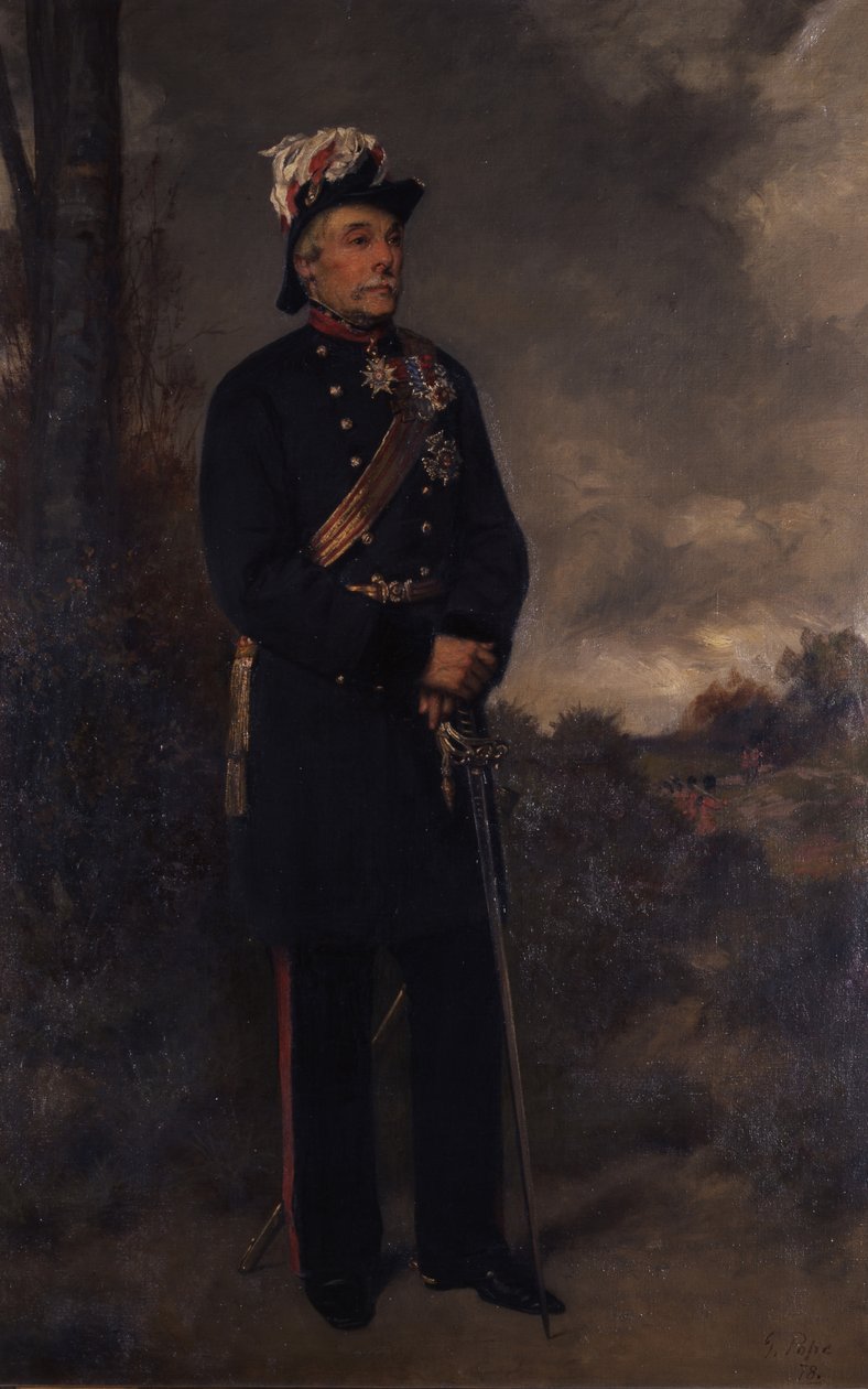 Portrait of Major-General Lord Henry Percy, V.C. by Gustave Pope