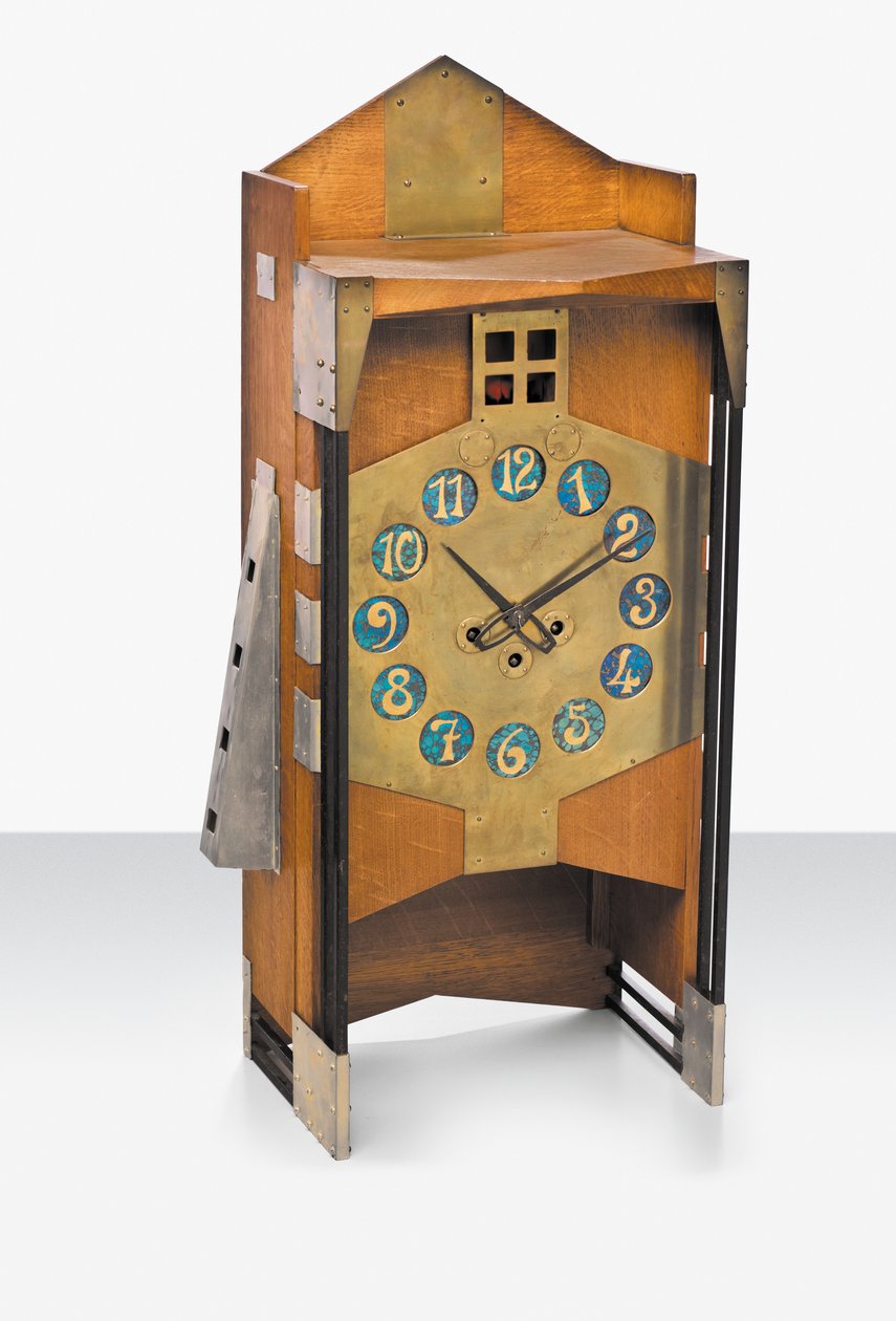A Mantel Clock by Gustave Serrurier Bovy