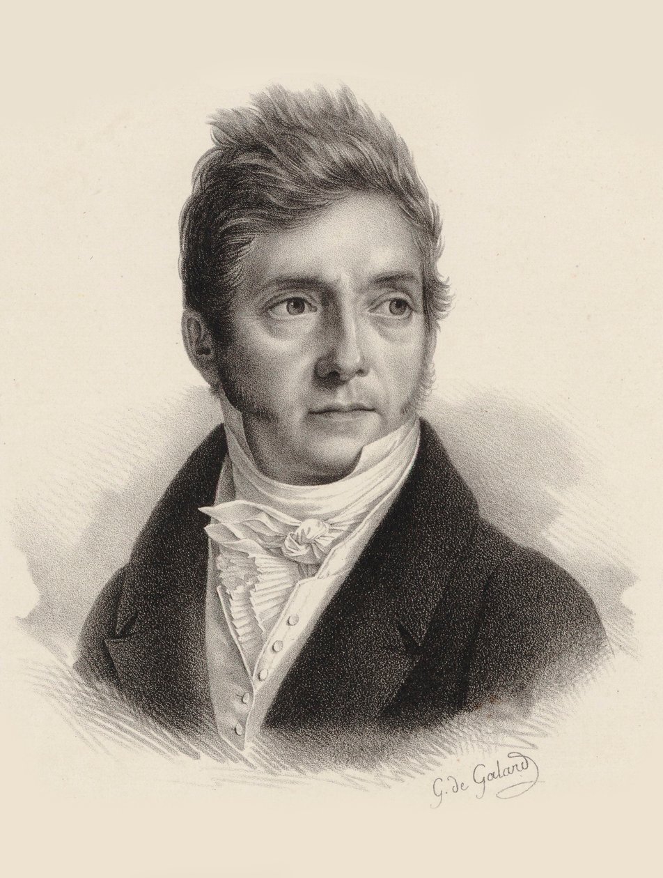 Portrait of the Composer Pierre Jacques Joseph Rode by Gustave de Galard