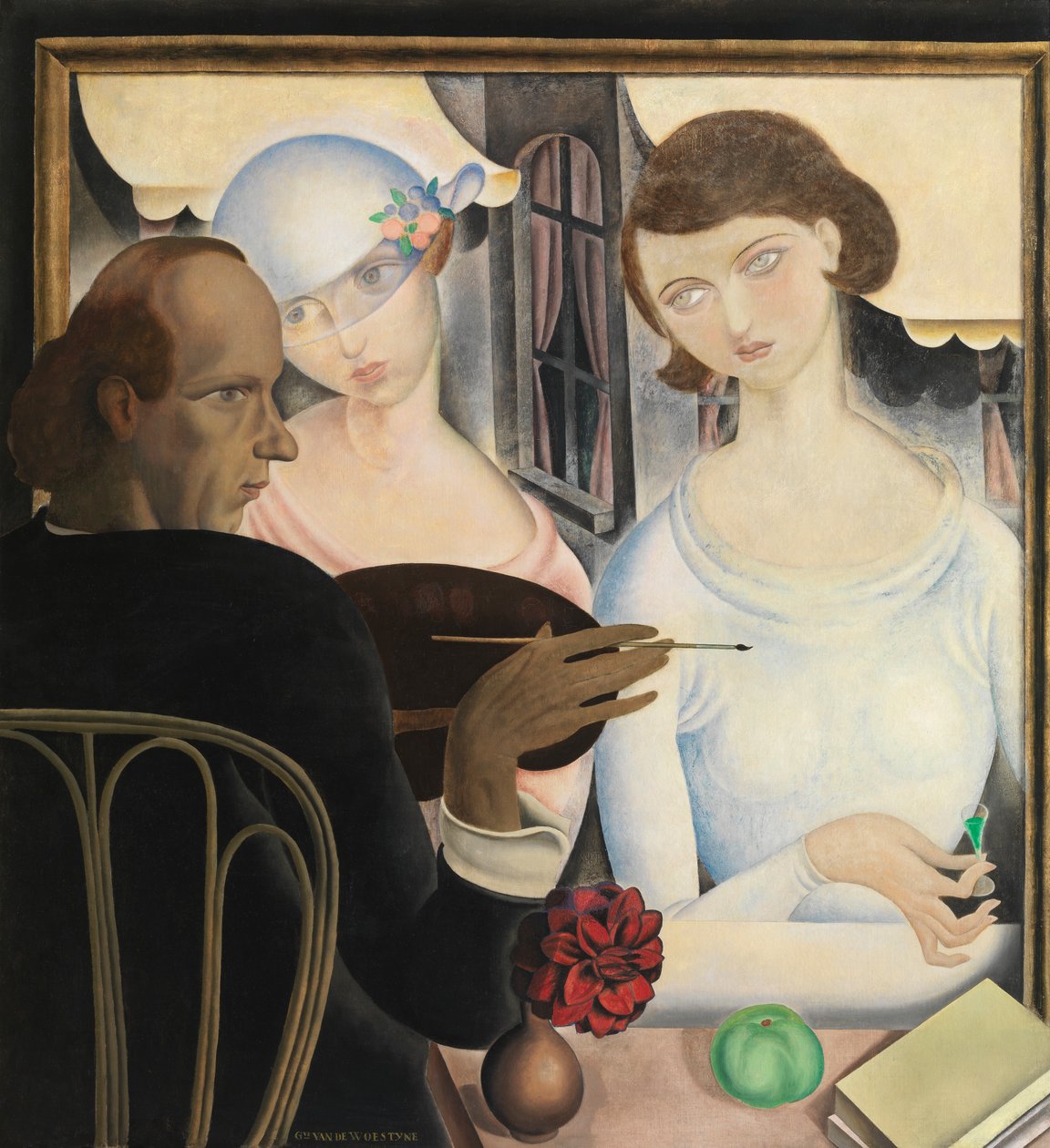 The Liqueur Drinkers by Gustave Van de Woestyne