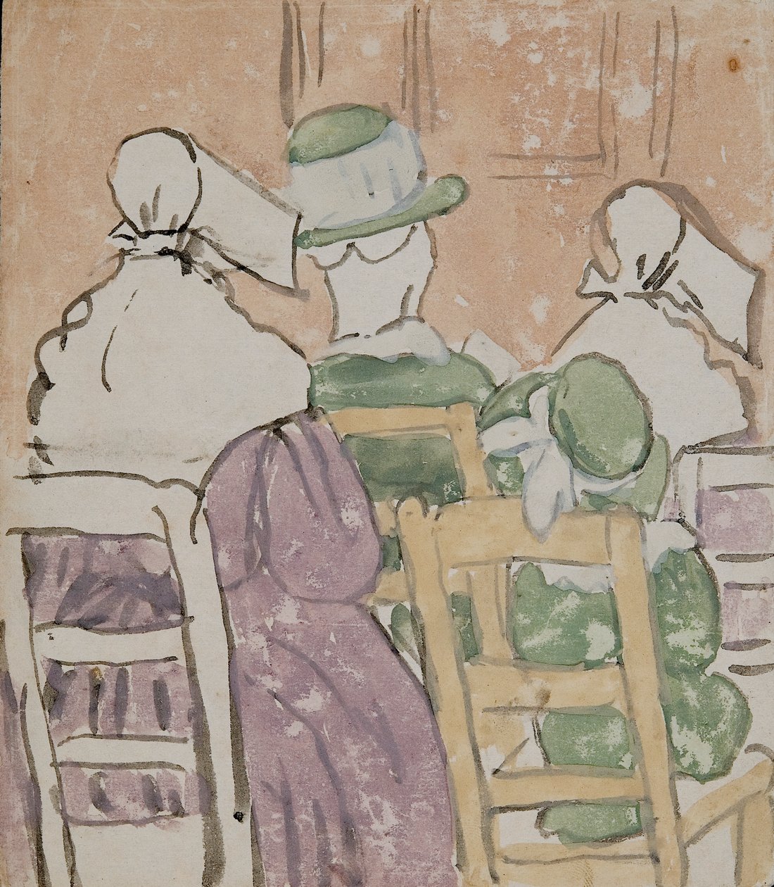 Figures in Church by Gwen John