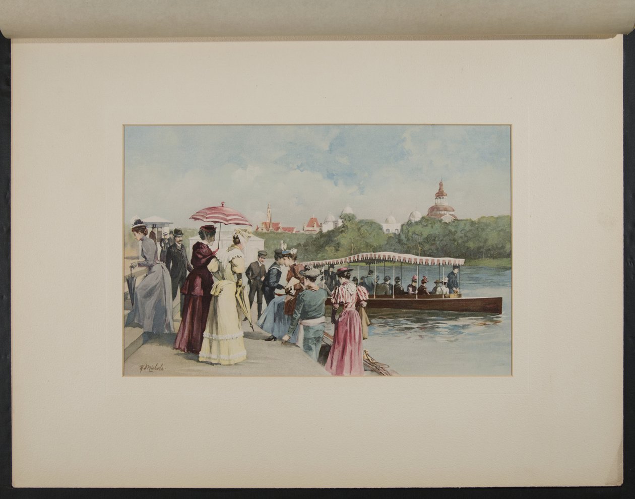 Gondola Landing, North Lagoon by H.D. Nichols