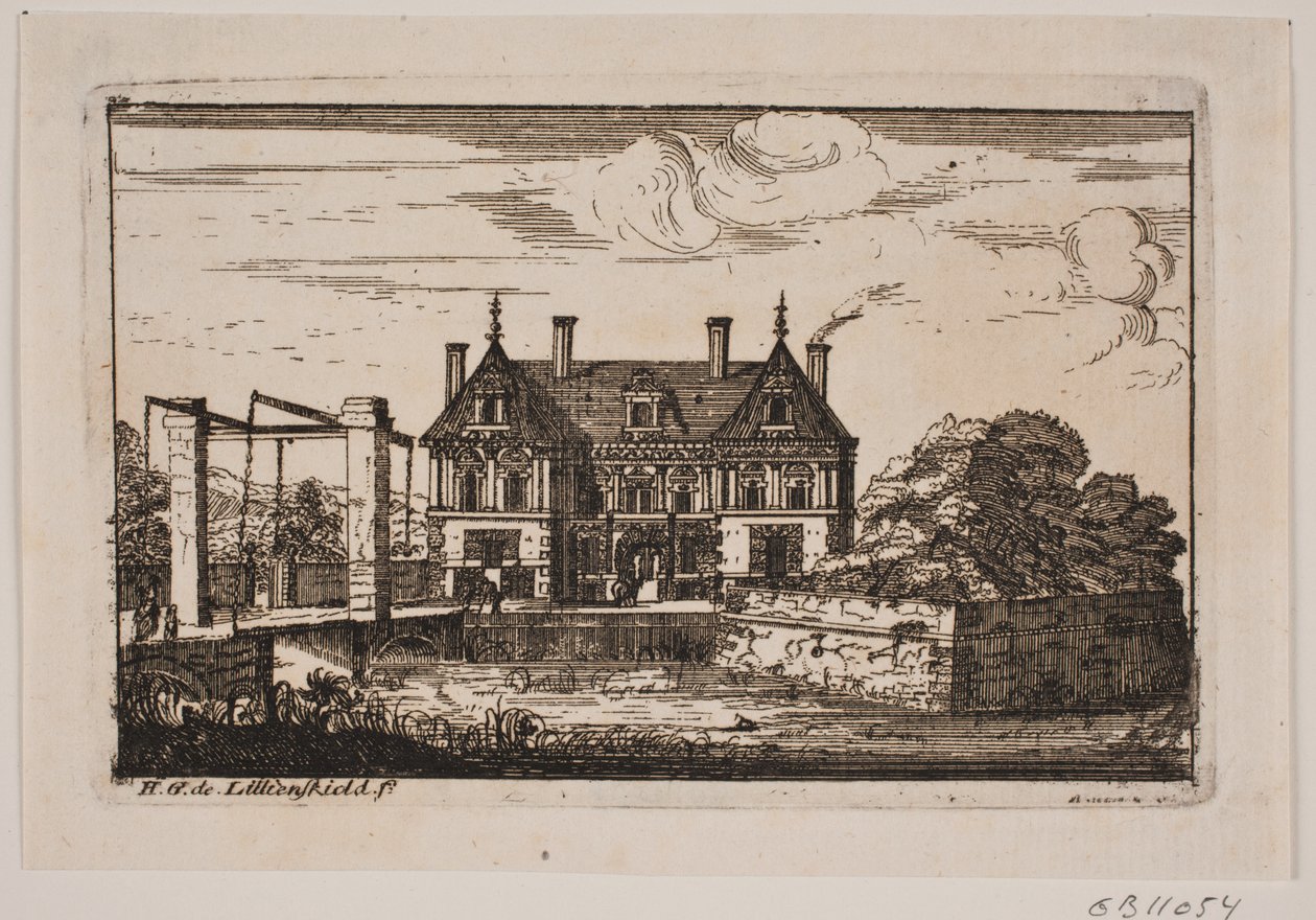 A Manor House by H.G. de Lillienskjold