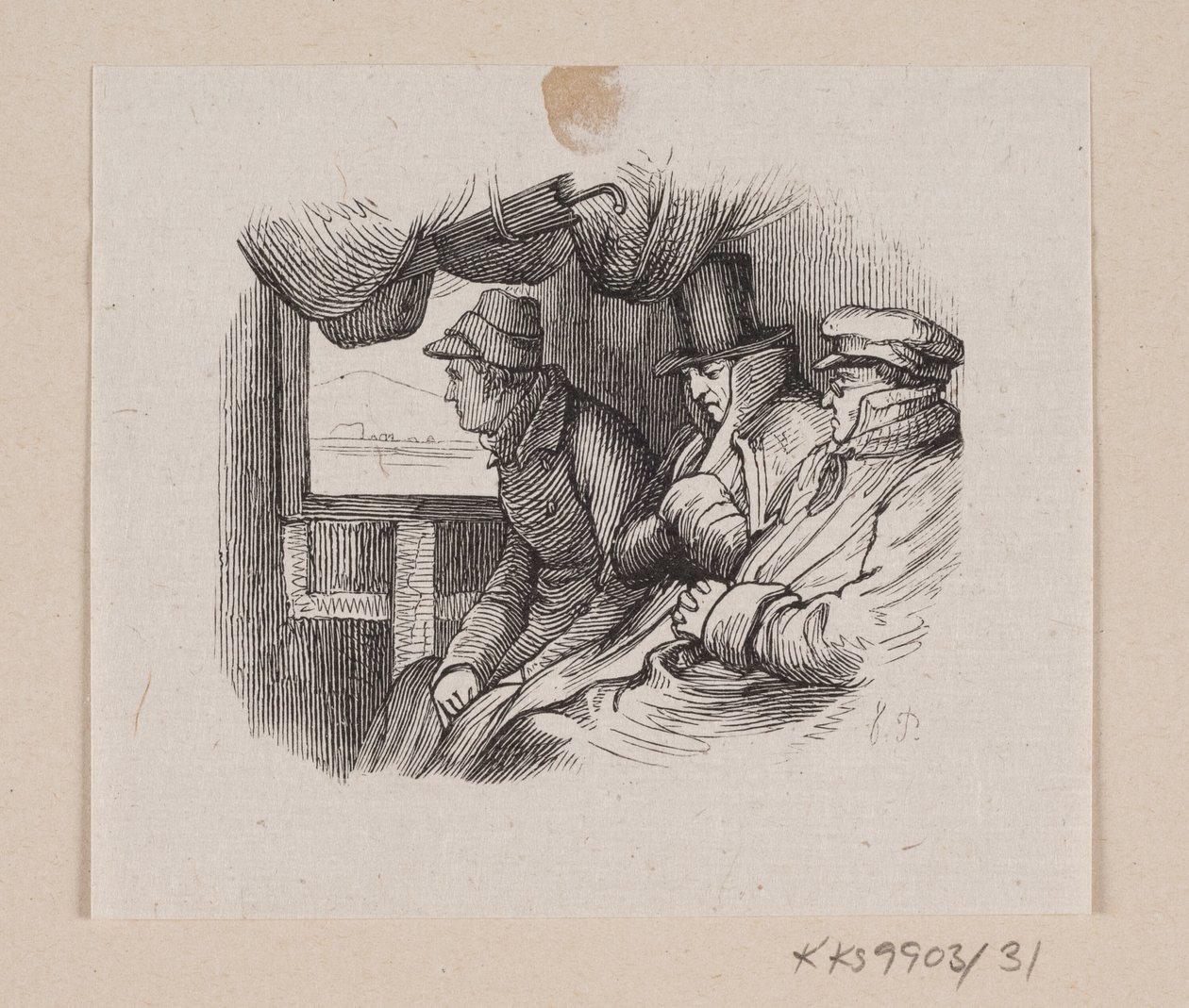 Illustration for "The Galoshes of Fortune" in H.C. Andersen, "Fairy Tales and Stories", Volume 1 by H.P. Hansen