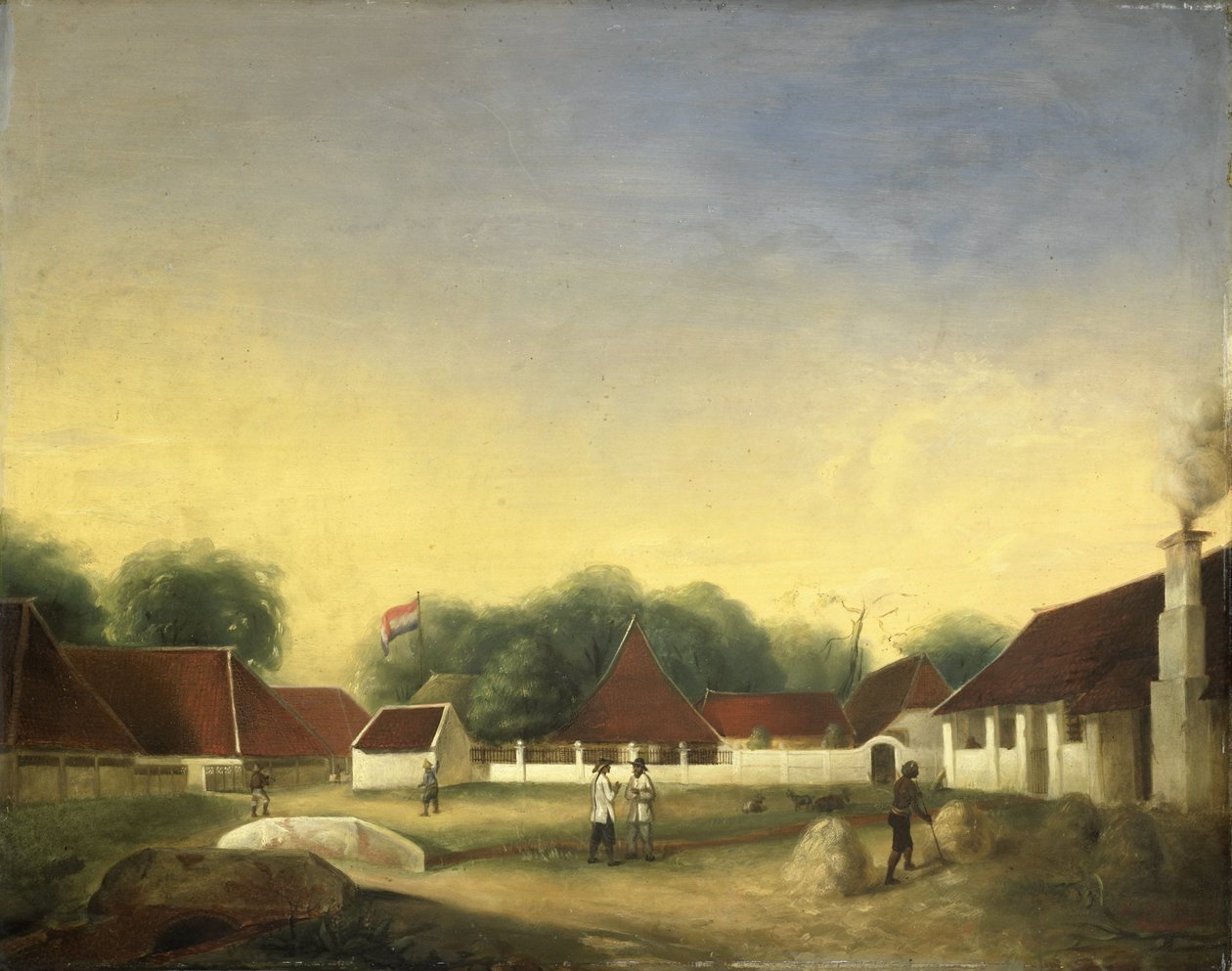 A Sugar Factory by H.Th. Hesselaar
