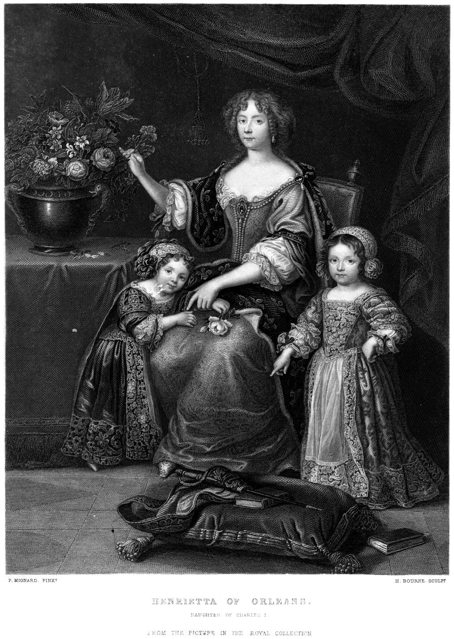 Henrietta of Orleans, Daughter of Charles I by H. Bourne