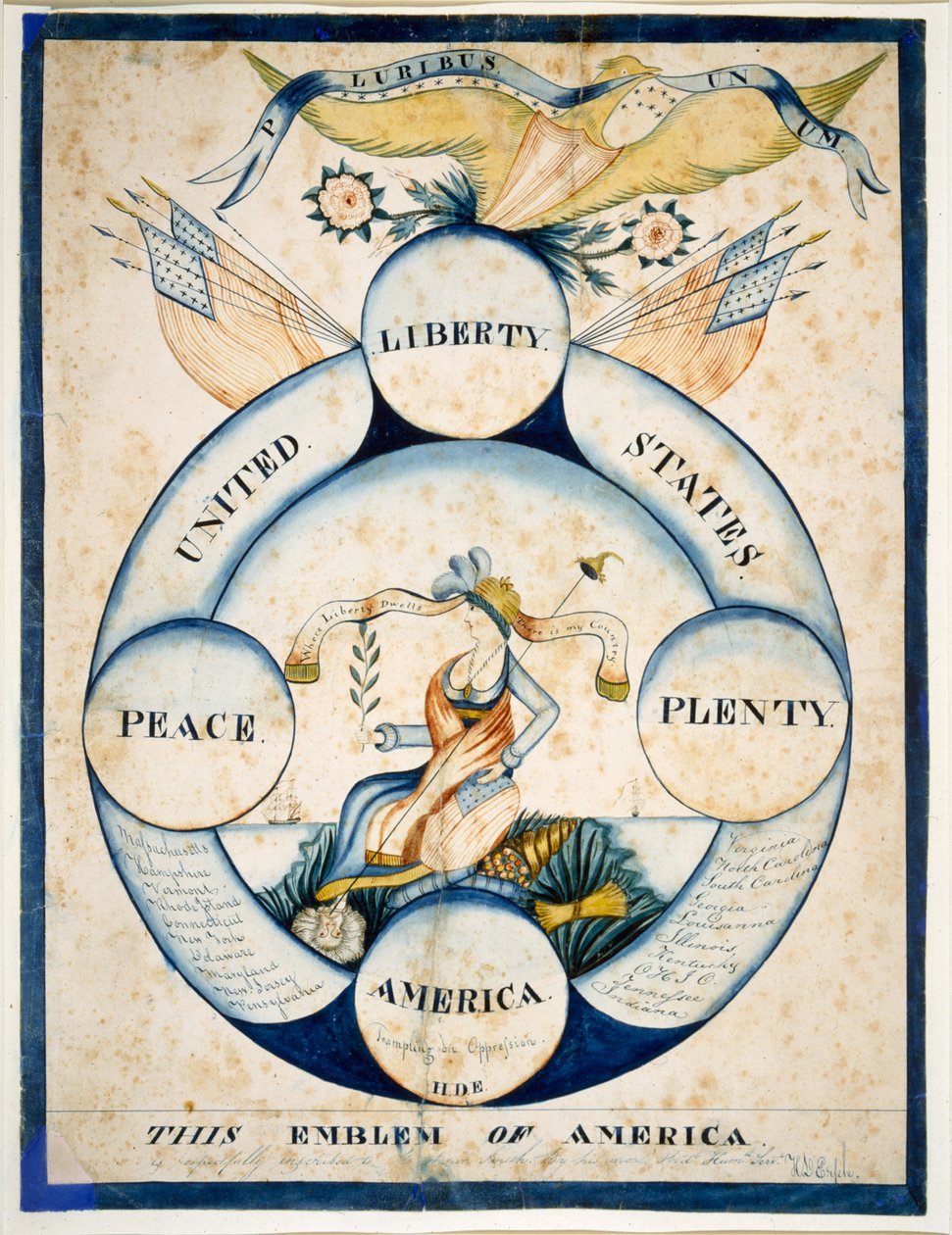 This Emblem of America, c. 1818 by H. D. Ersele