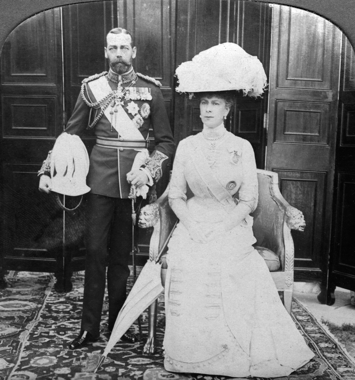 King George V and Queen Mary by H. D. Girdwood