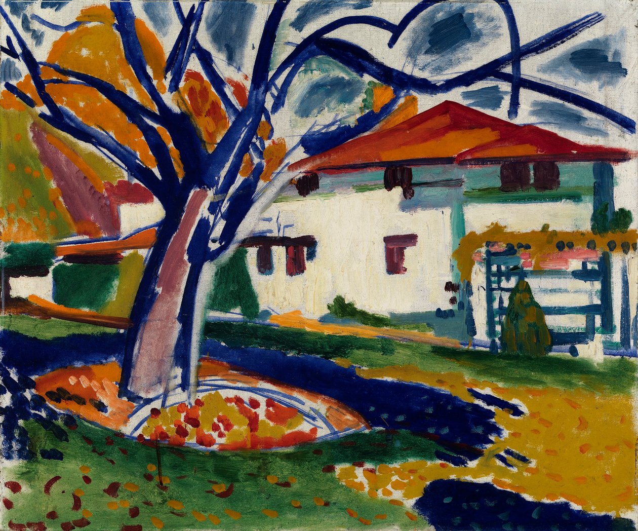 Blue Trees by H. Lyman Sayen