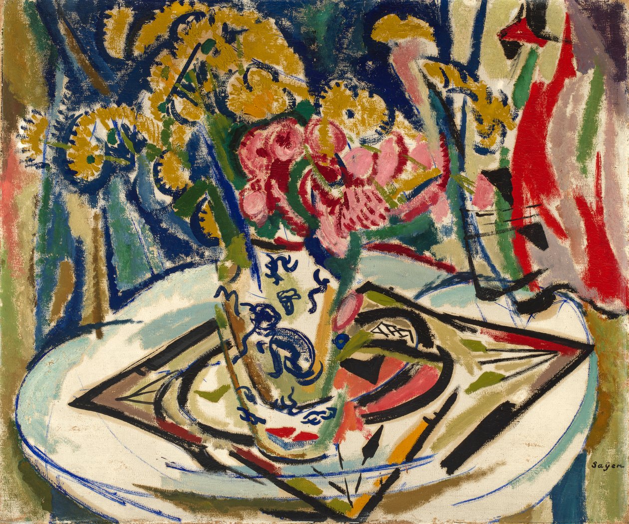 Flowers by H. Lyman Sayen