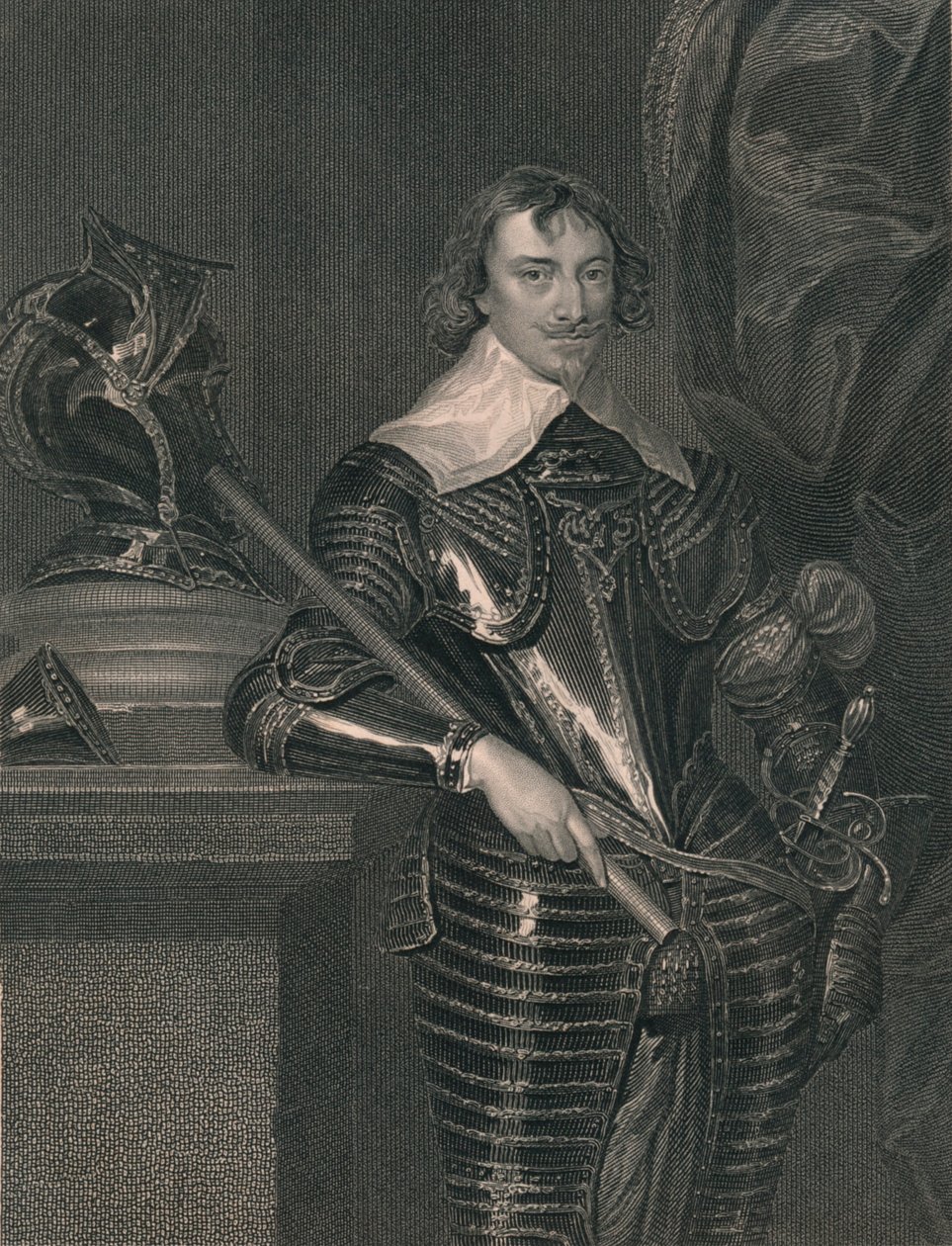 Robert Rich, Earl of Warwick by H. Robinson