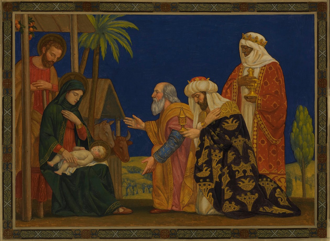 The Magi by H. Siddons Mowbray
