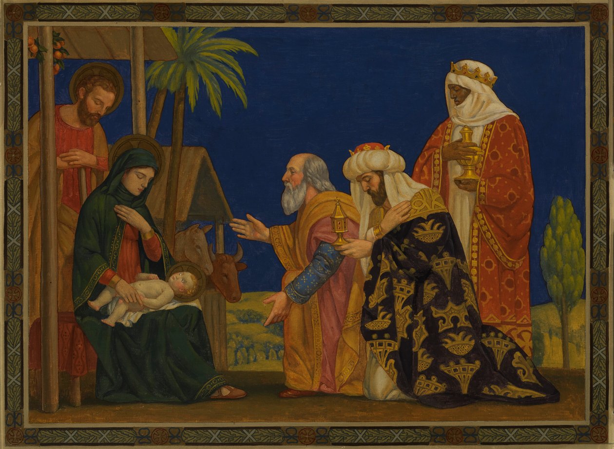 The Magi, ca. 1915 by H. Siddons Mowbray
