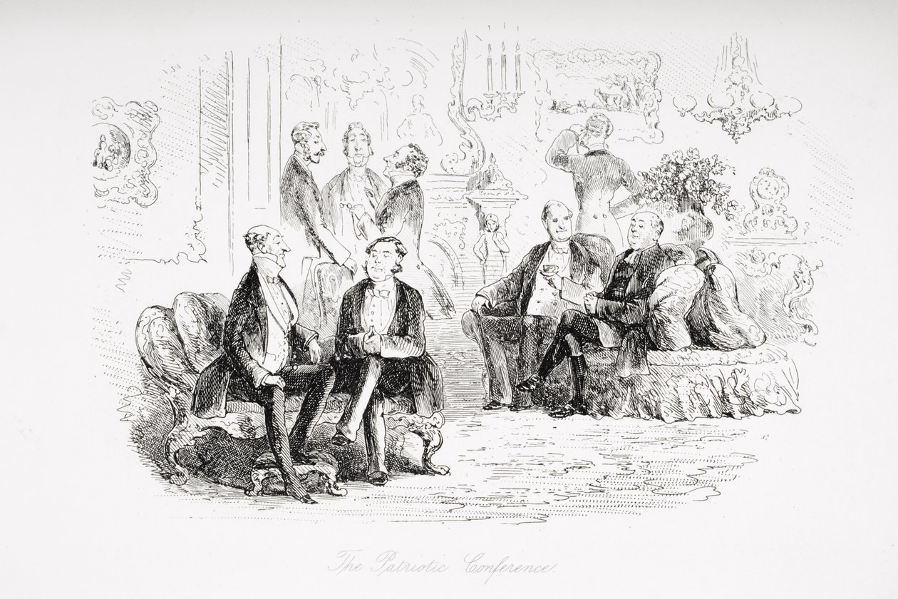 The Patriotic Conference, illustration from 
