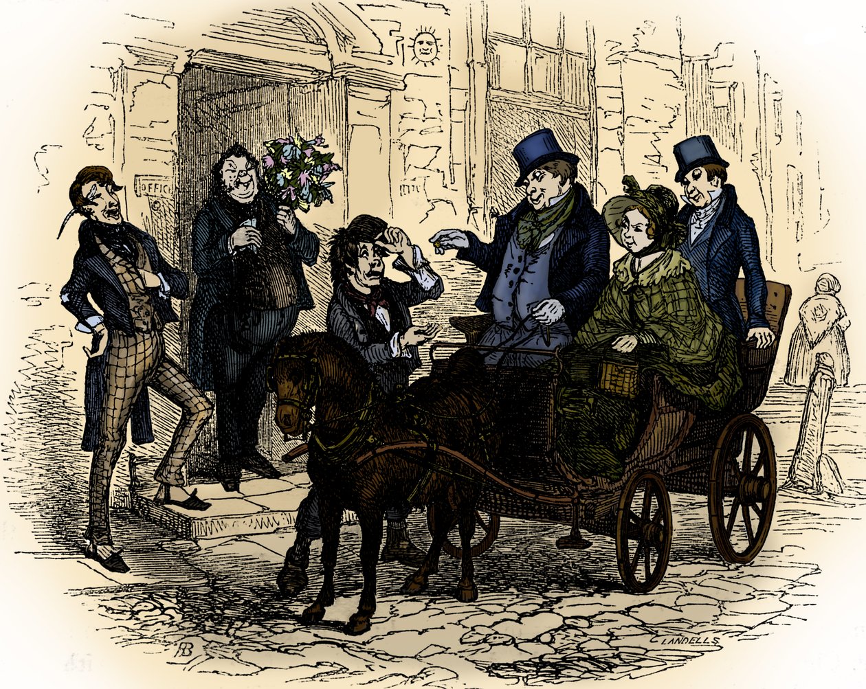 The Old Curiosity Shop by Hablot Knight Browne