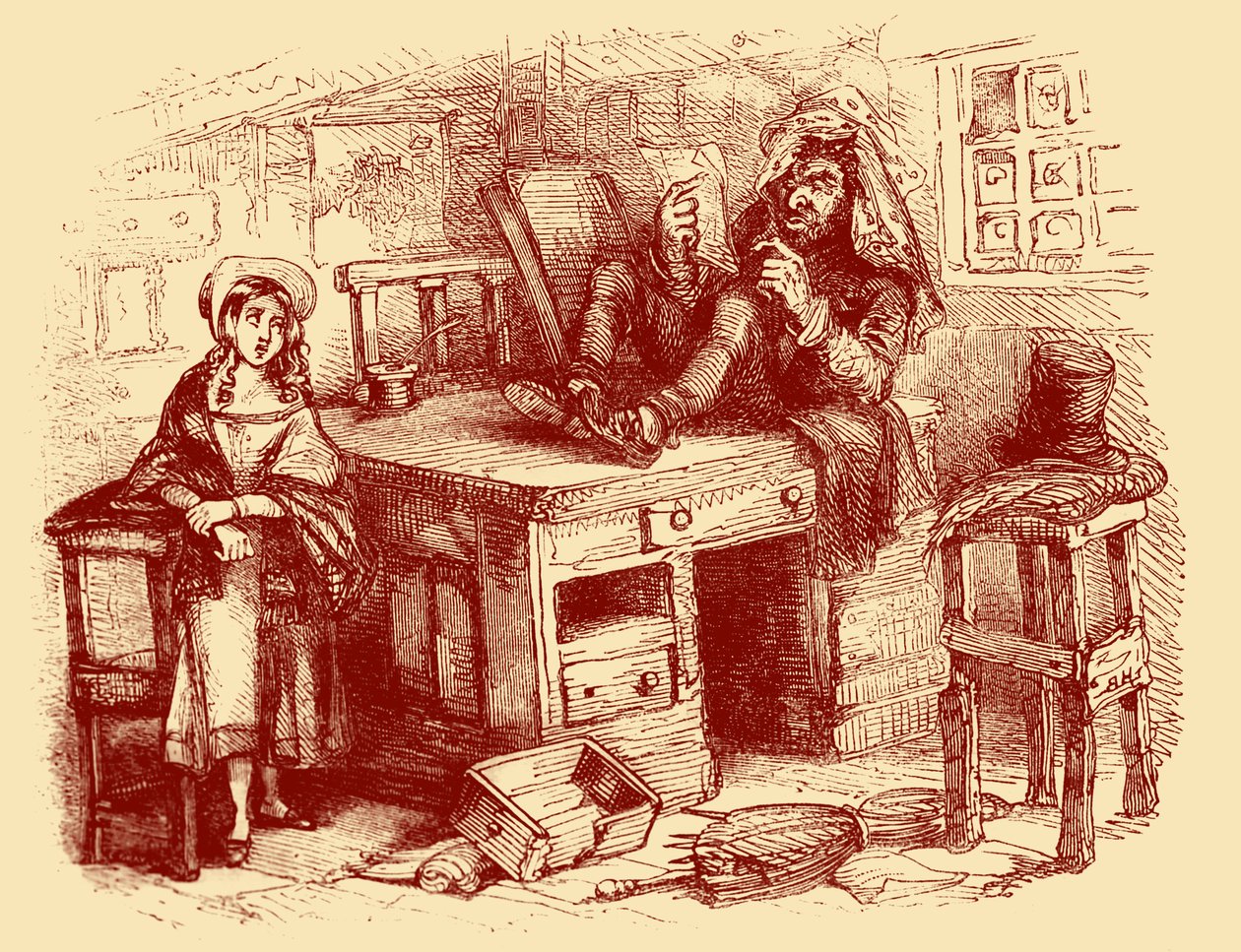 The Old Curiosity Shop by Hablot Knight Browne