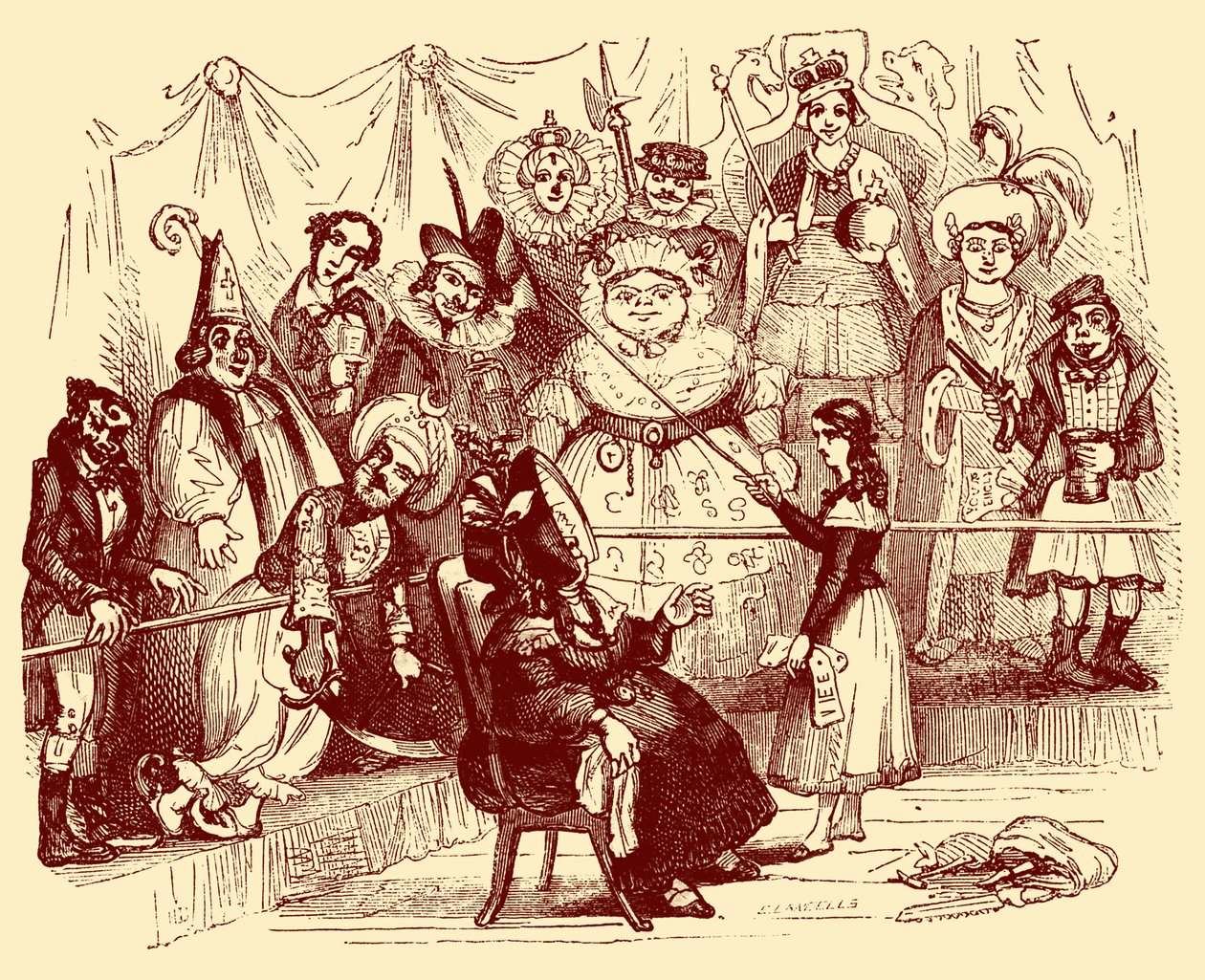 The Old Curiosity Shop by Hablot Knight Browne