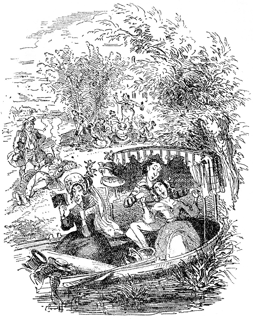 Sketches by Boz by Hablot Knight Browne