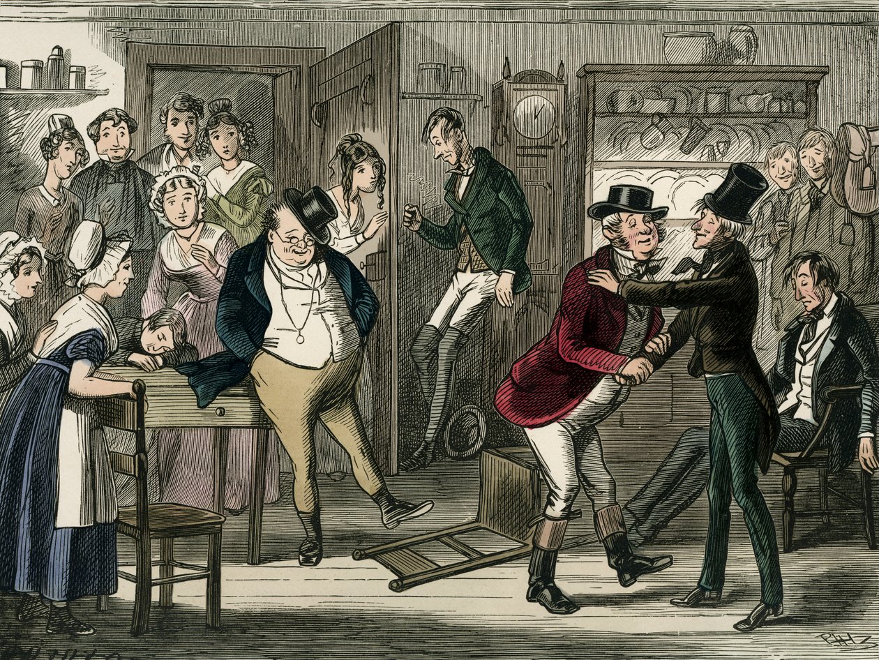 The Pickwick Club by Hablot Knight Browne