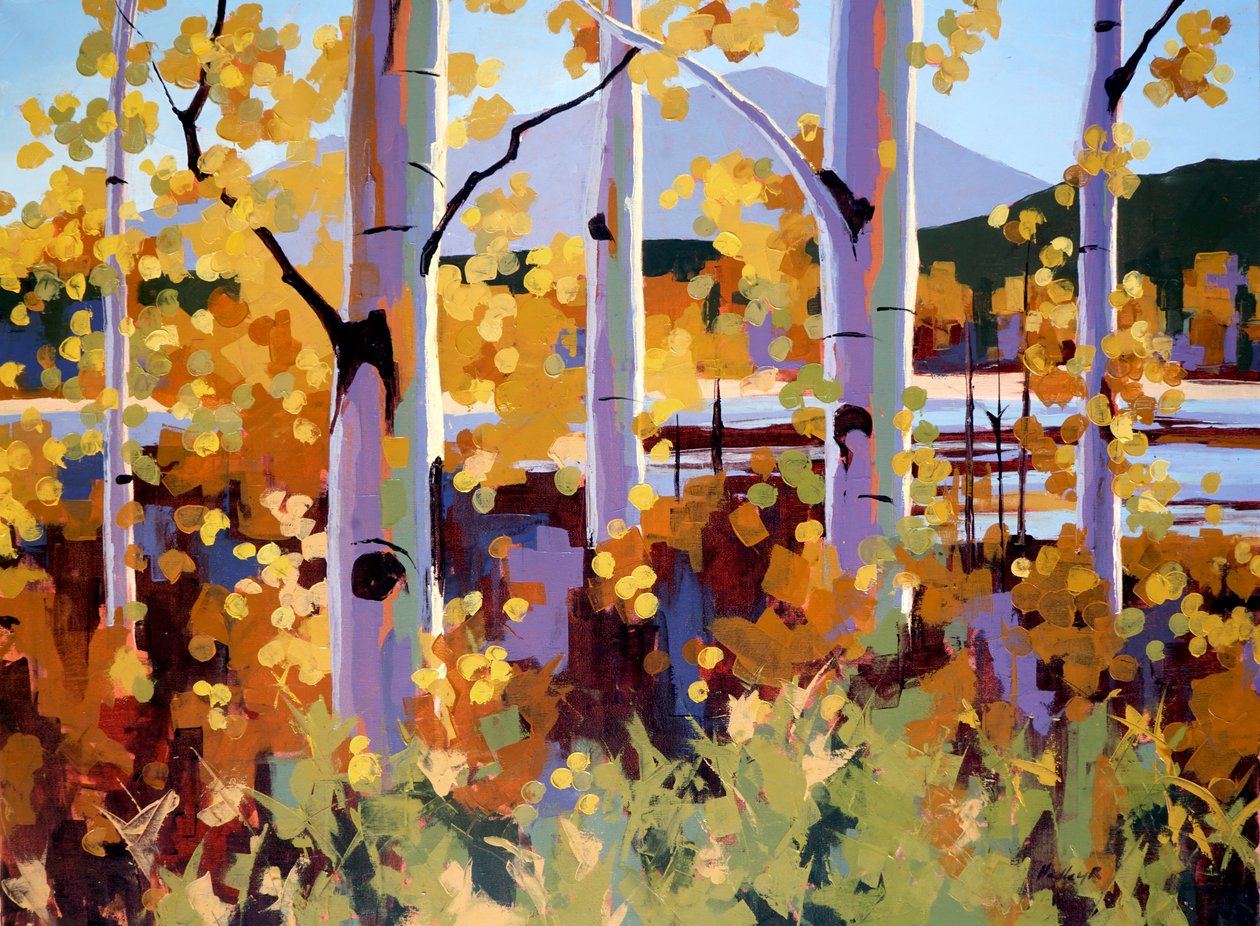 Teton Aspen, c. 2024 by Hadley Rampton