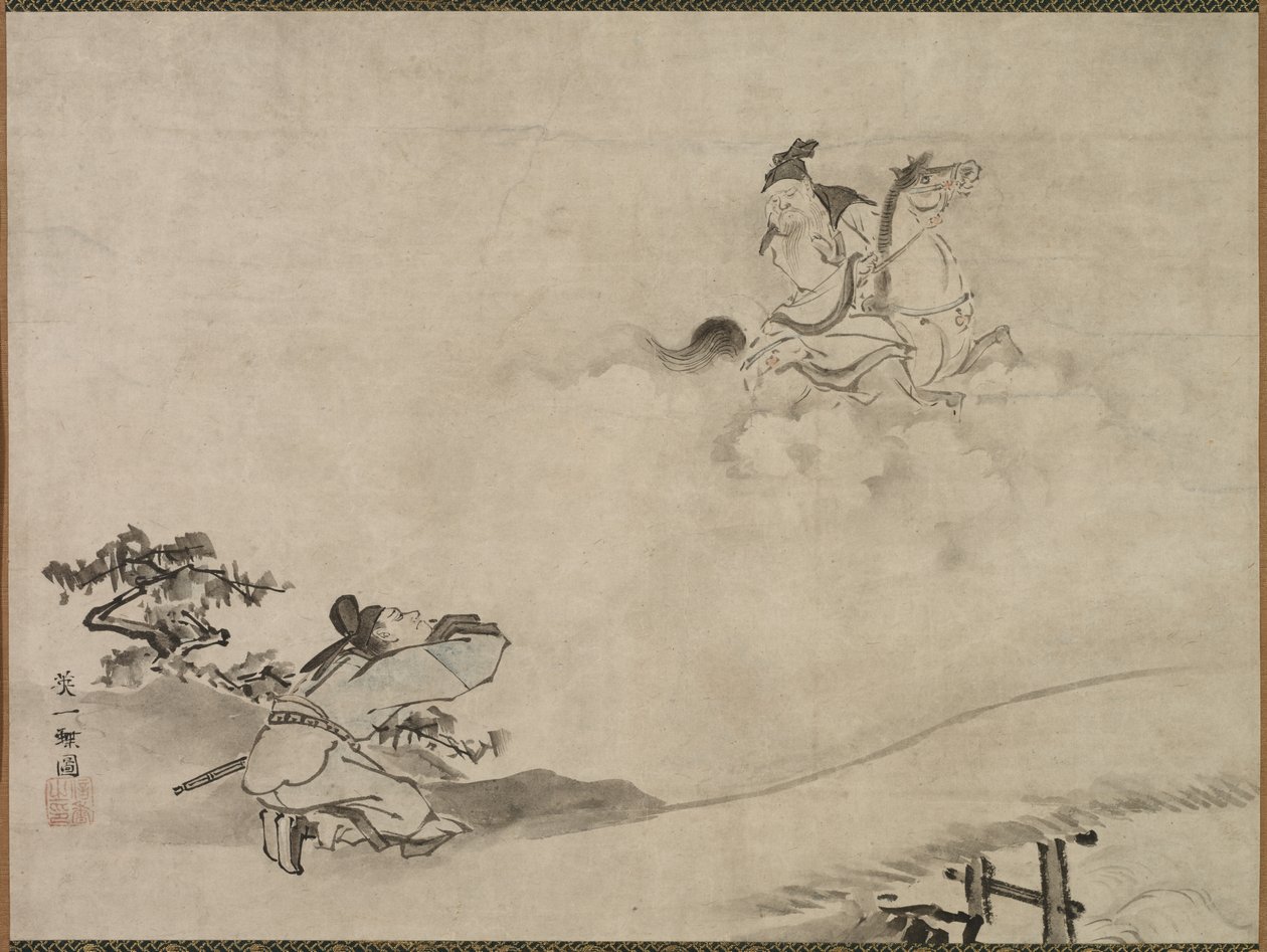 Daoist Immortal by Hanabusa Itcho