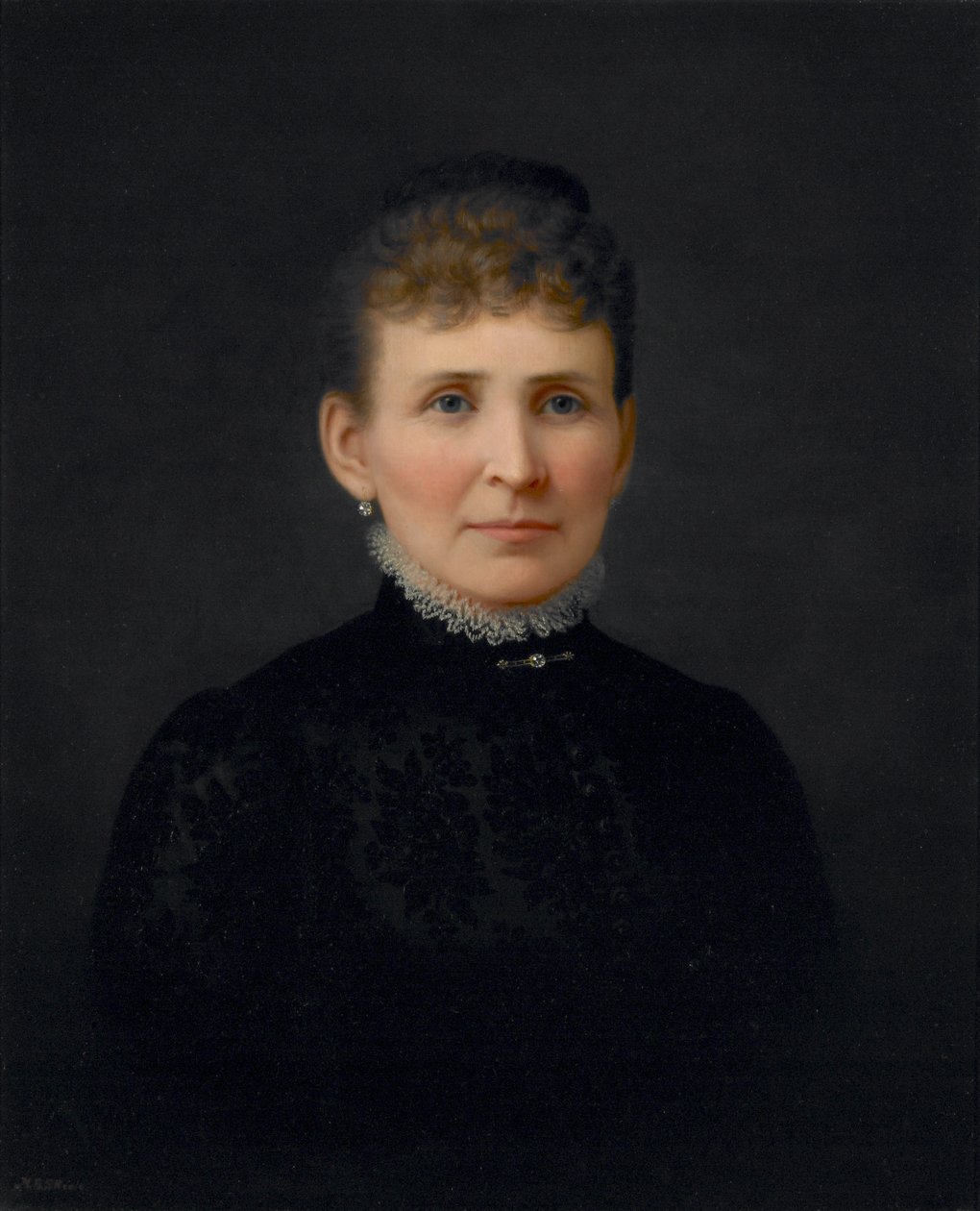 Portrait of a Woman, c.1886 by Hannah Brown Skeele