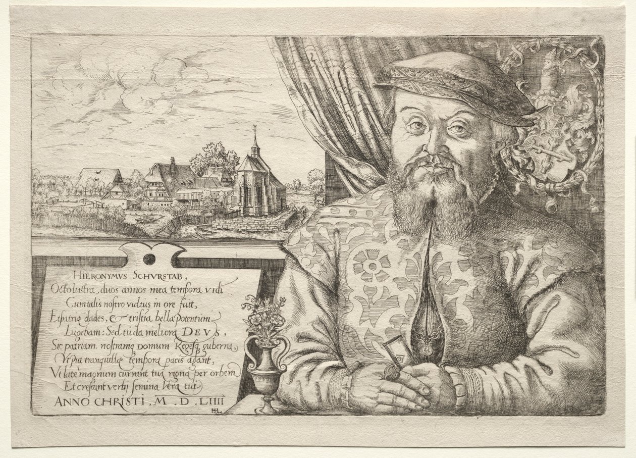 Hieronymus Schurstab, Mayor of Nuremberg by Hanns Sebald Lautensack