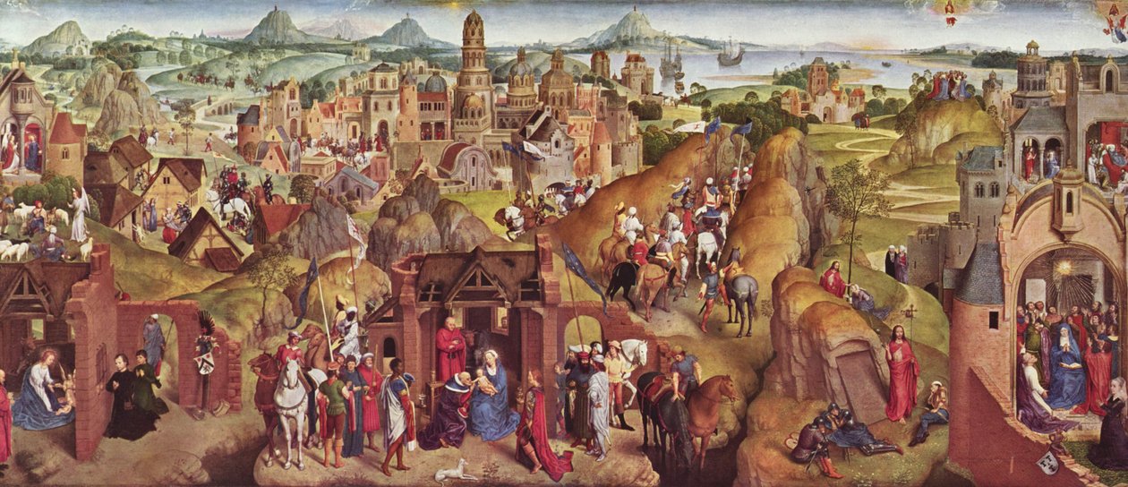 The Seven Joys of Mary by Hans Memling
