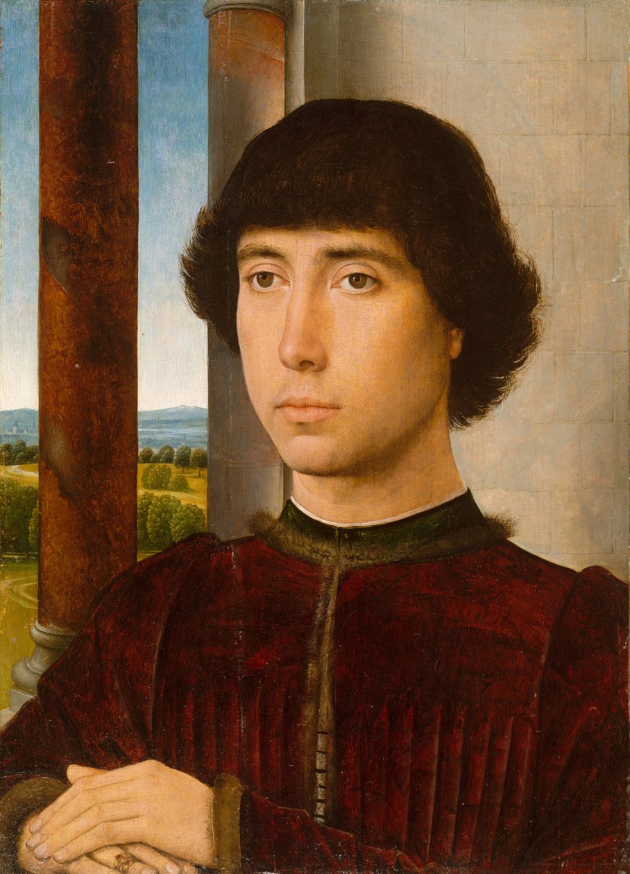Portrait of a Young Man by Hans Memling