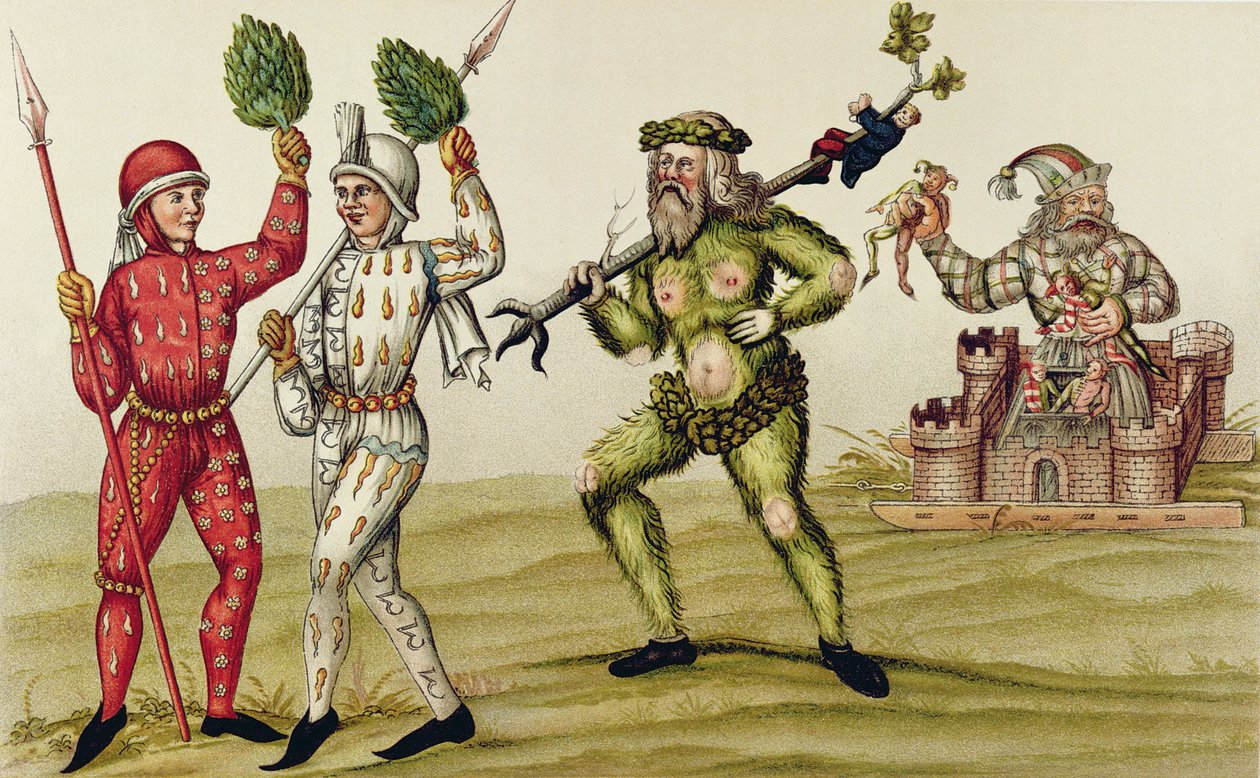 The Nuremburg Schembart Carnival by Hans Meyer