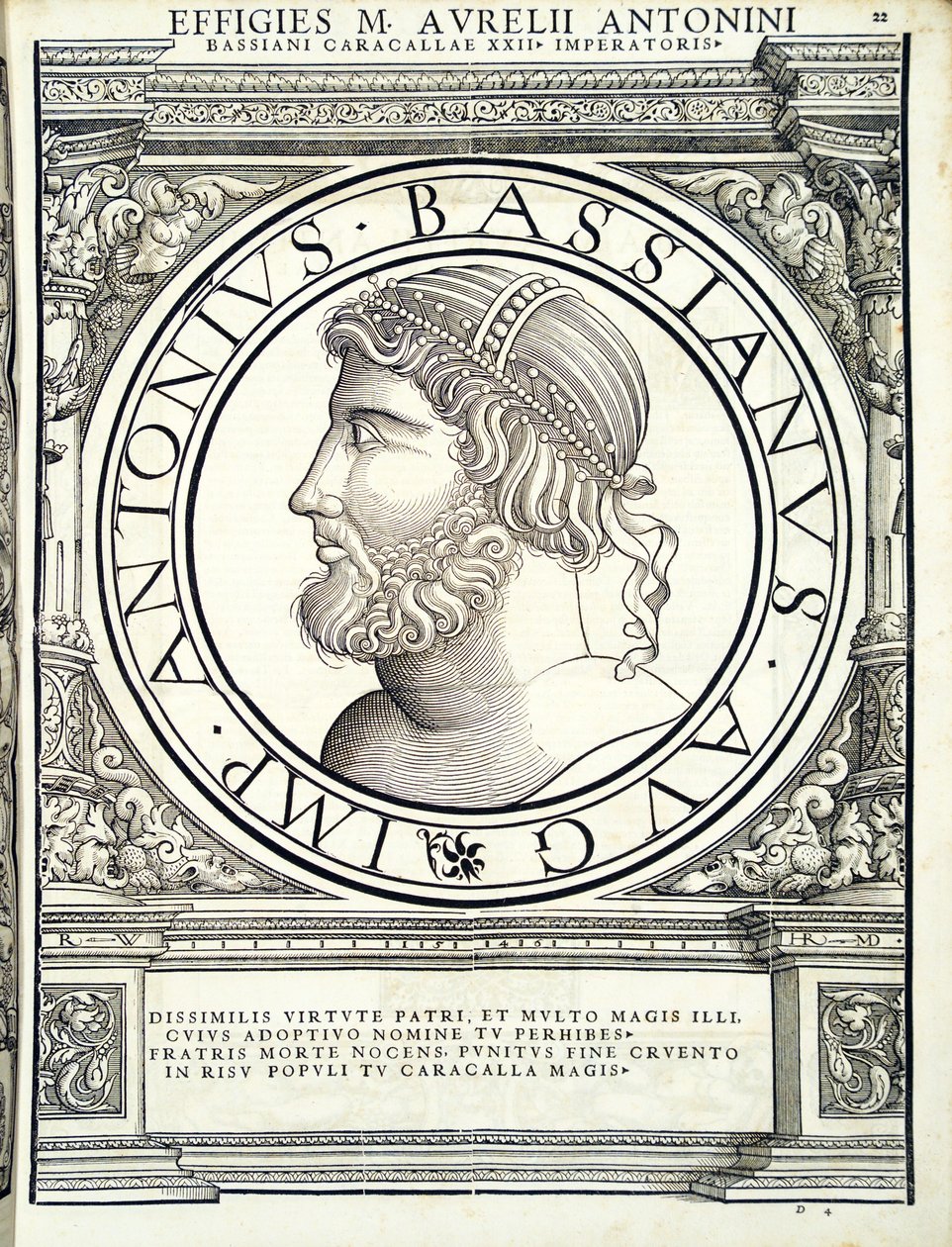 Caracalla (Antonius Bassianus), illustration from 