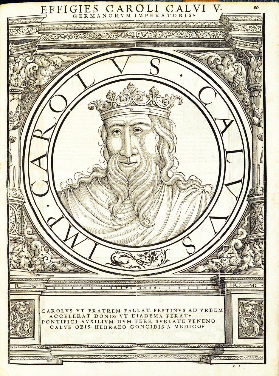 Carolus Caluus, Illustration from 