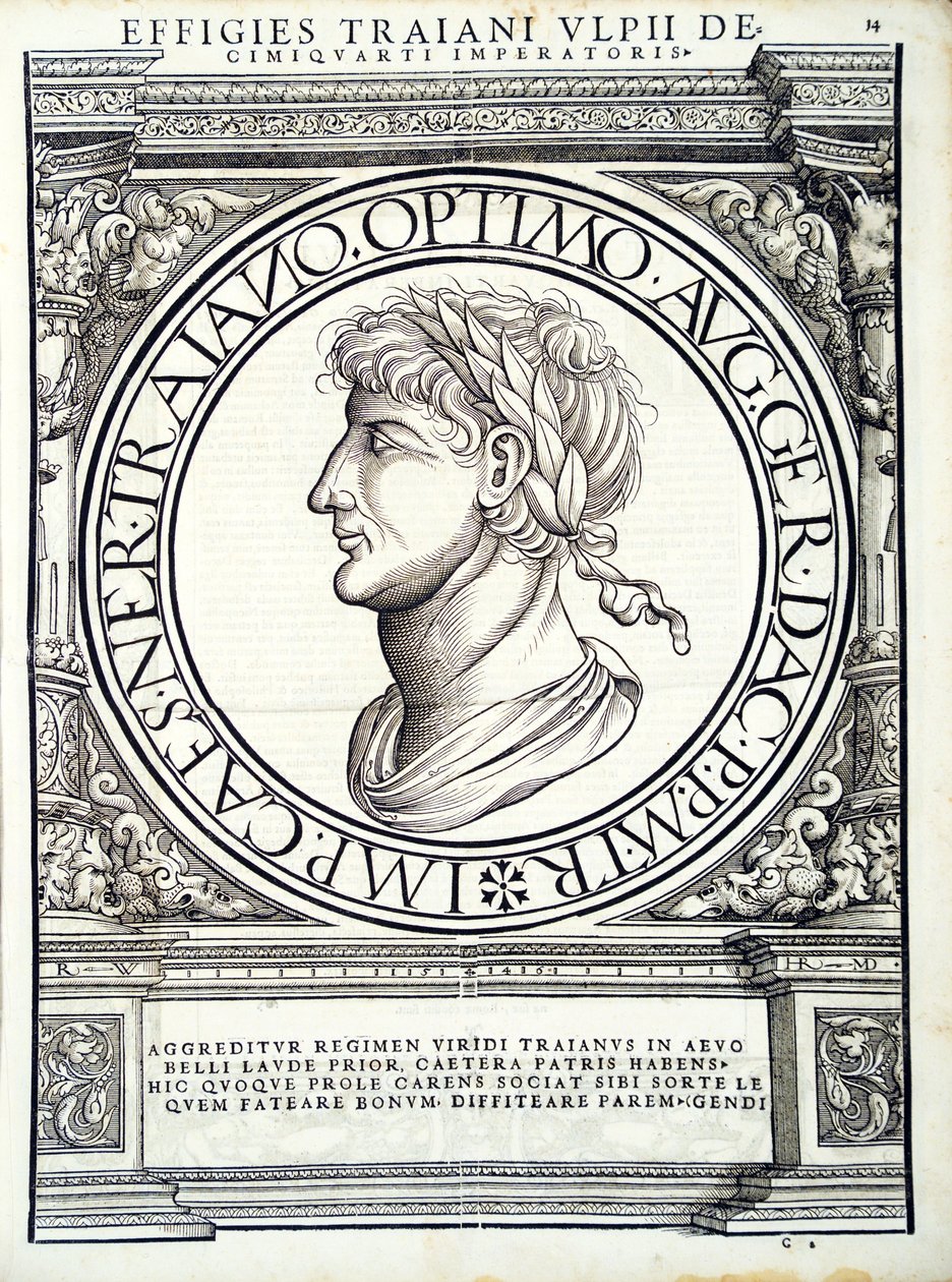 Traianus, illustration from 