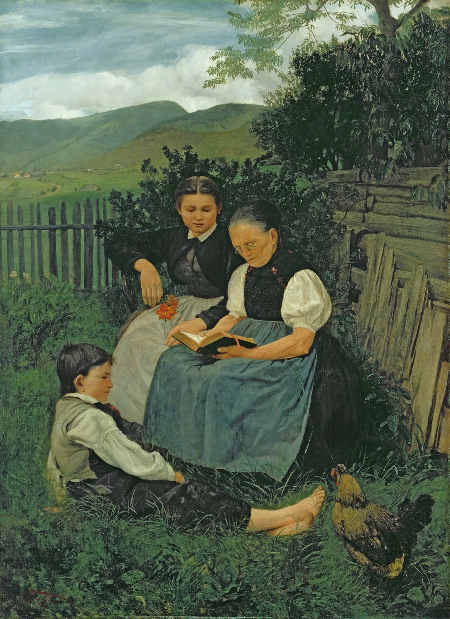 The End of the Day by Hans Thoma