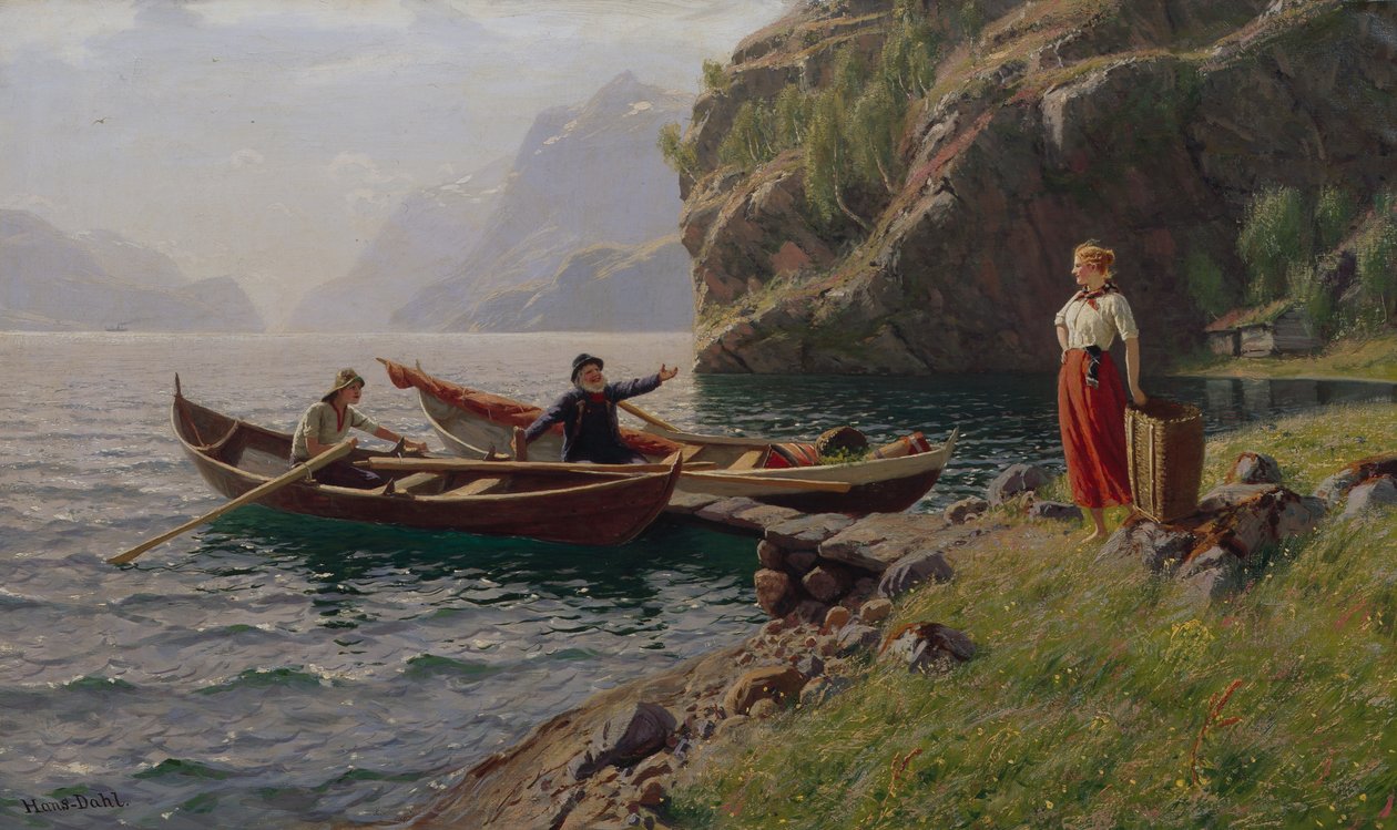Everyday Life in the Fjords by Hans Andreas Dahl