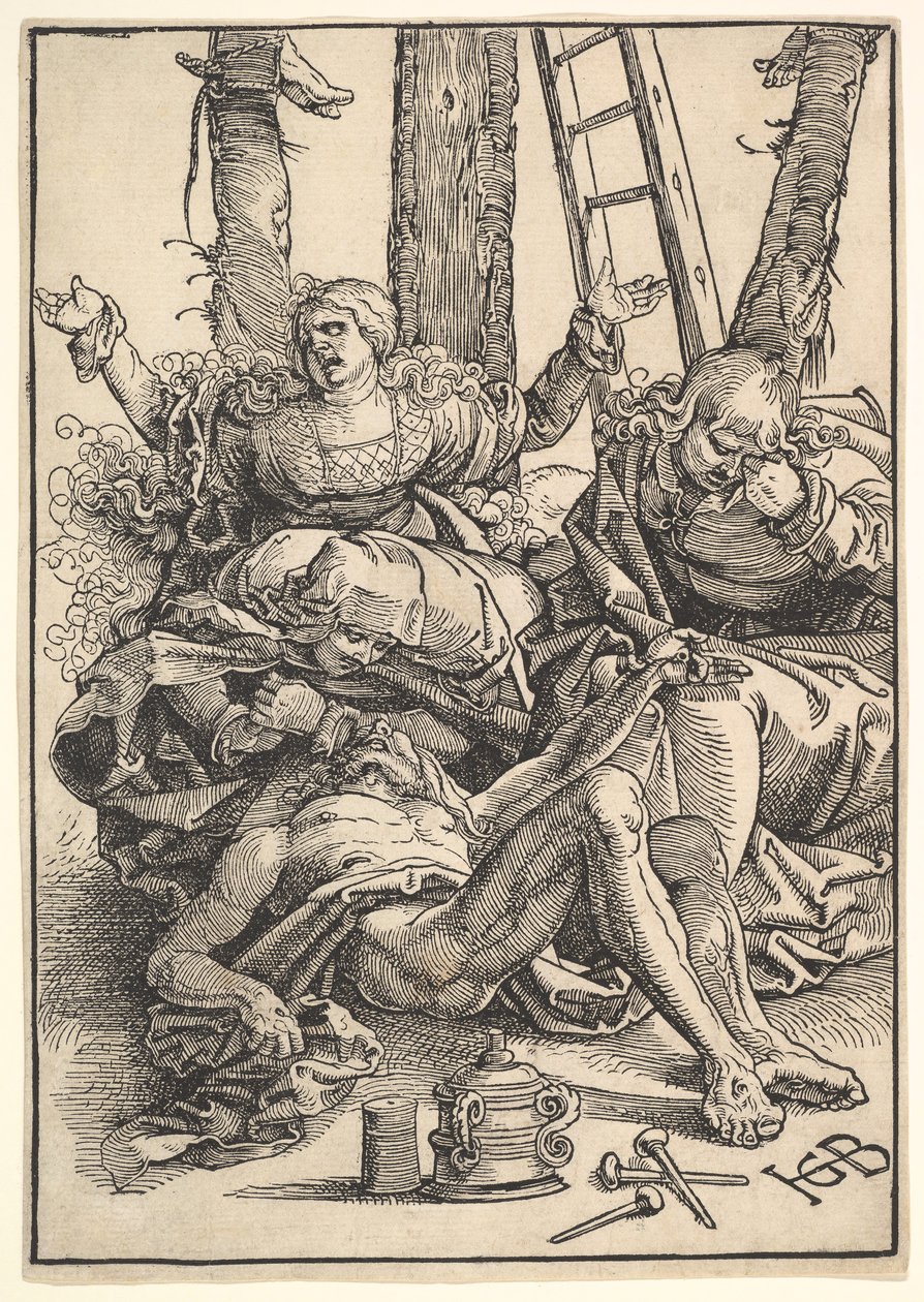 Lamentation for Christ by Hans Baldung