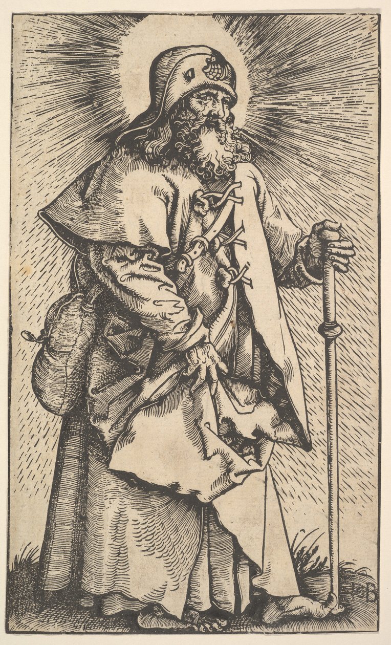 St. James the Greater from Christ and the Apostles by Hans Baldung