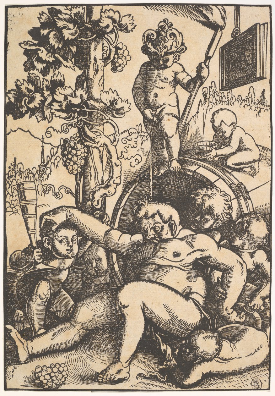 The Drunk Bacchus by Hans Baldung
