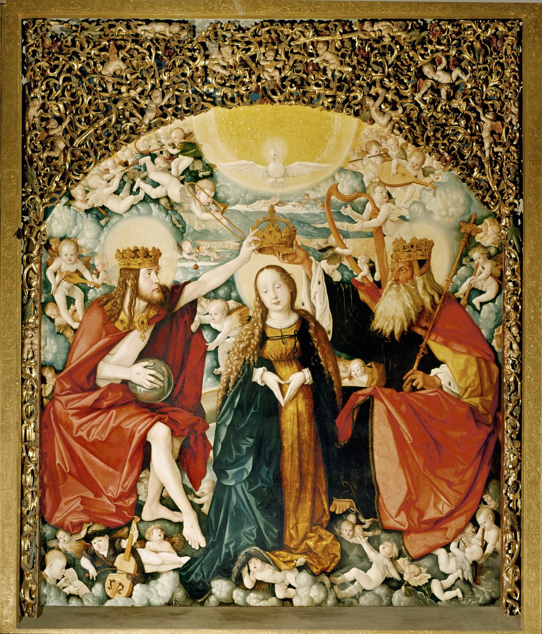 Coronation of the Virgin by Hans Baldung Grien