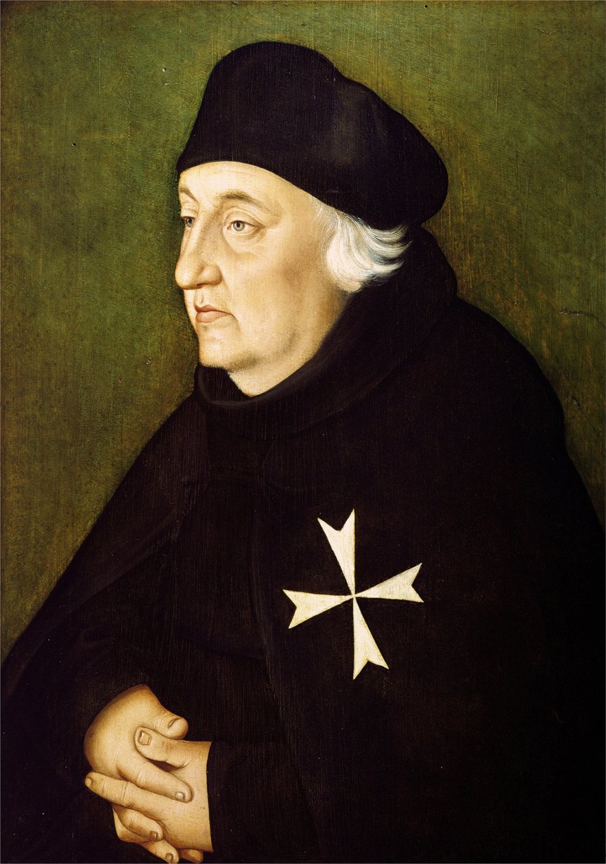 Knight of the Order of Malta, Hospitaller of St. John of Jerusalem by Hans Baldung Grien